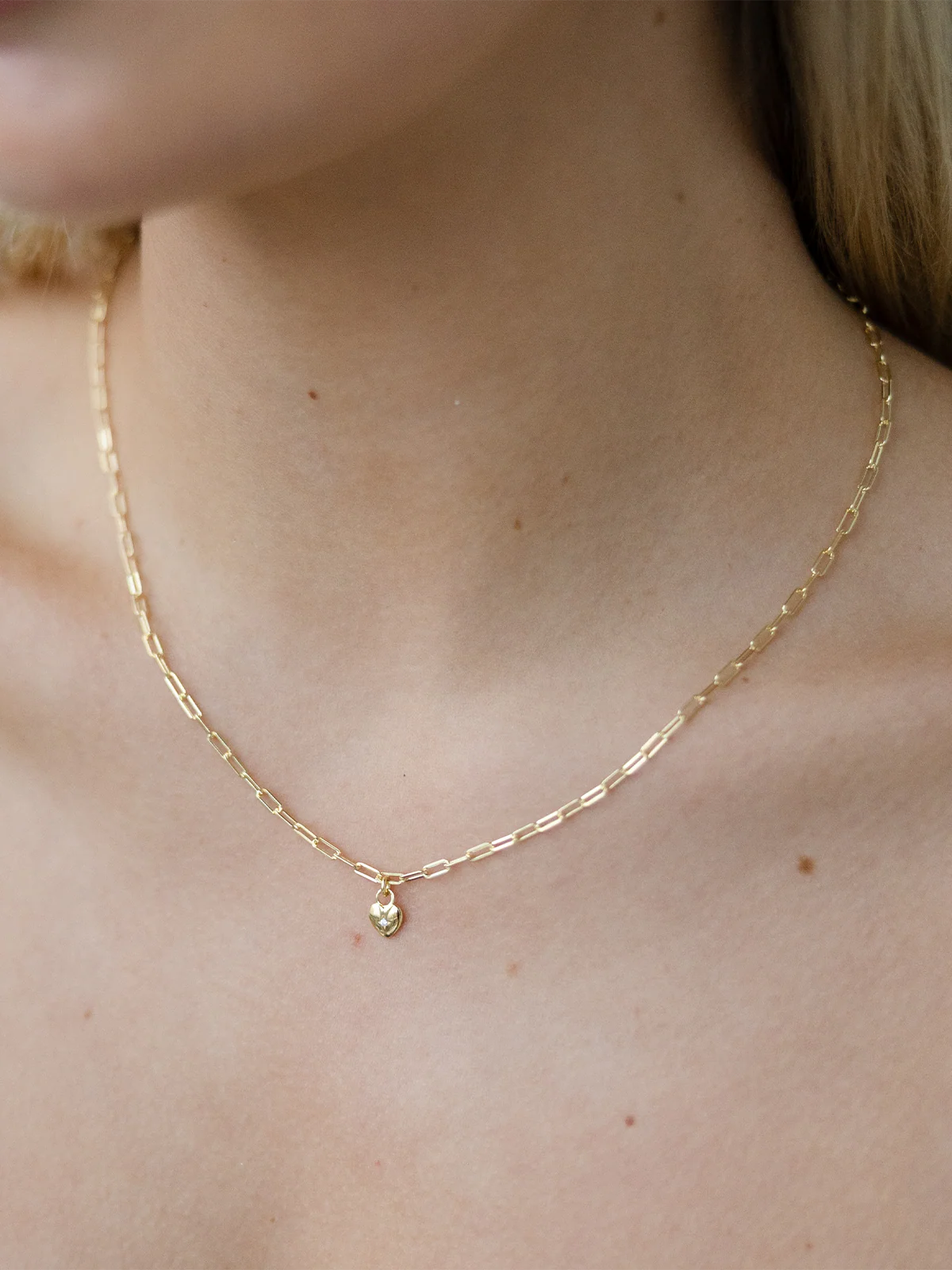Sweetheart Mini Link Necklace - Image 2