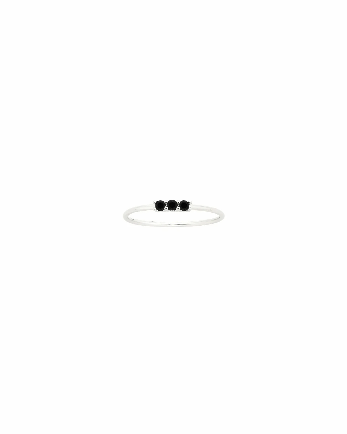 Three Rock Ring - Black - Image 4