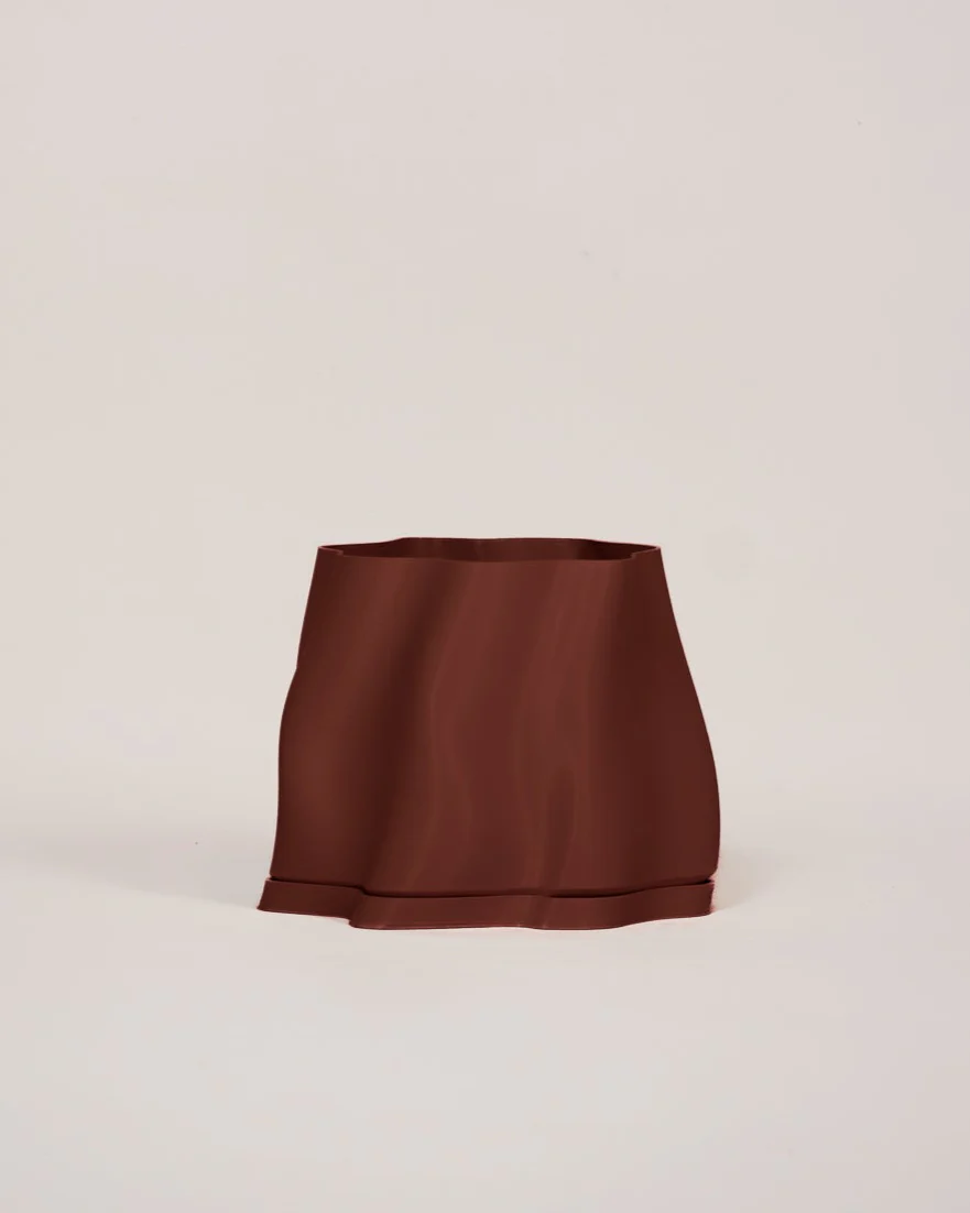 Lulu Planter - Burgundy - Image 4