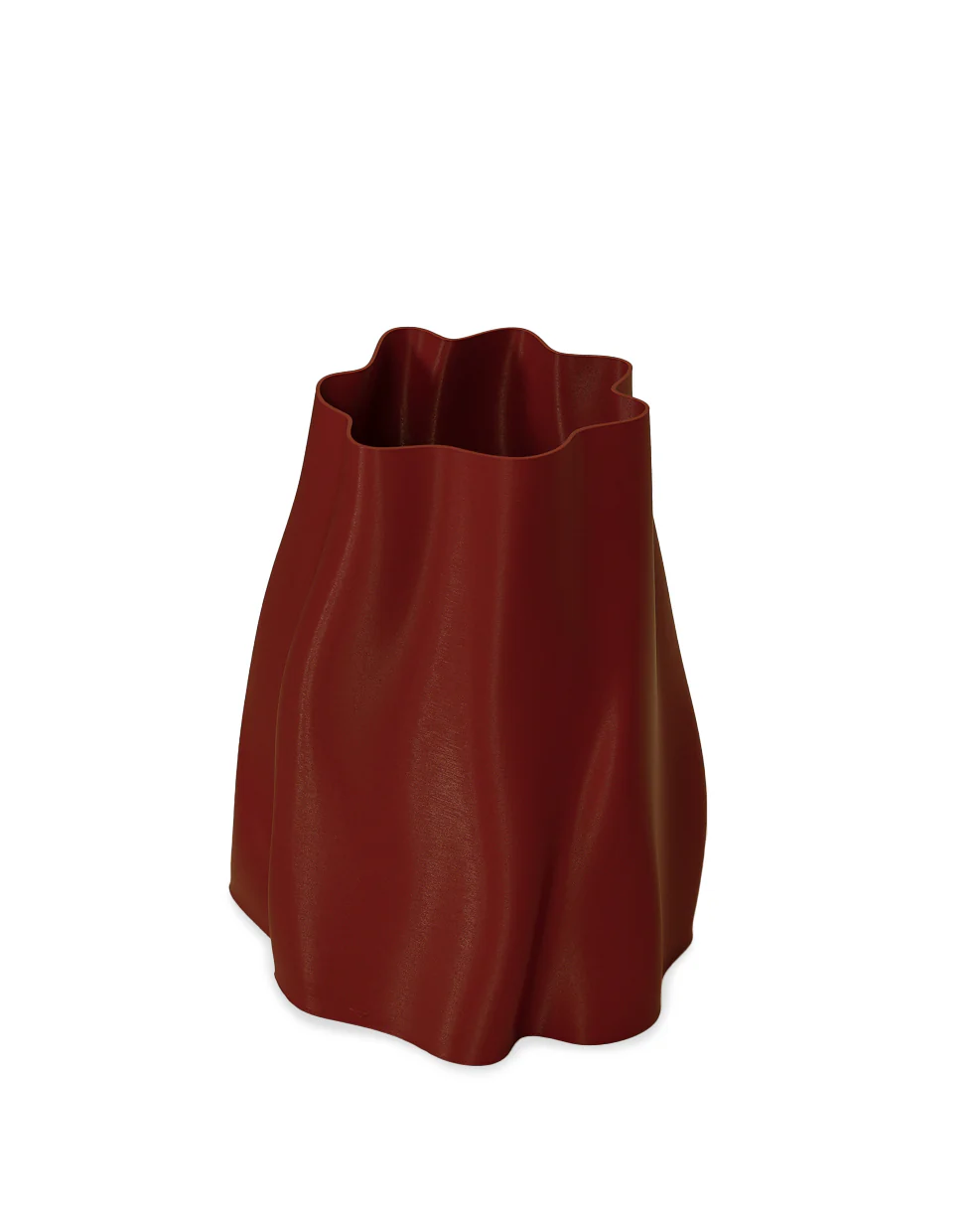 Lulu Waste Bin - Burgundy