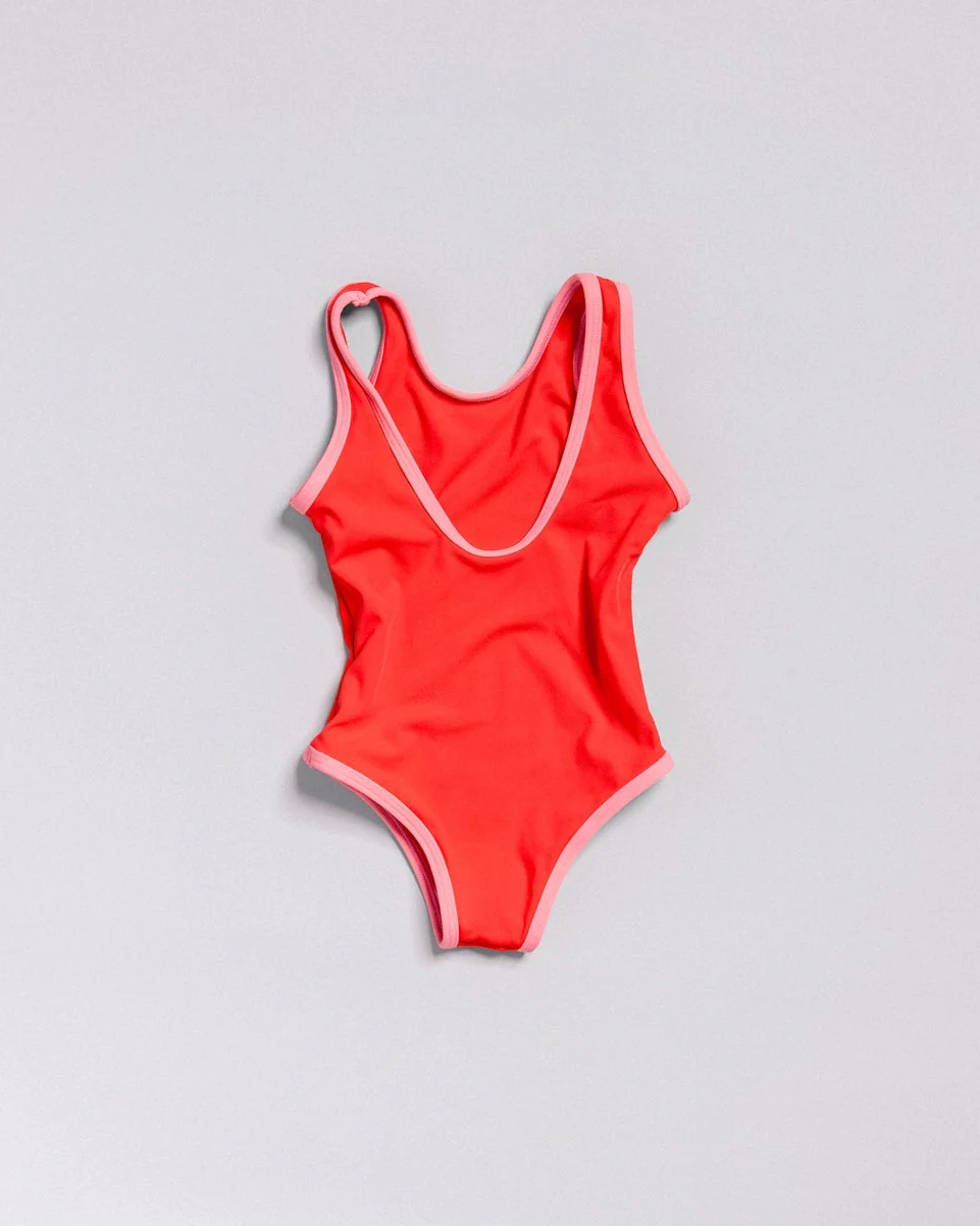 Stevie Swimsuit - Candy Red - Image 3