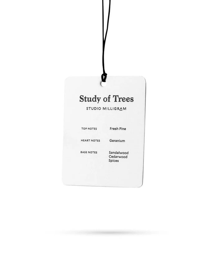 Air Freshener Card - Study of Trees