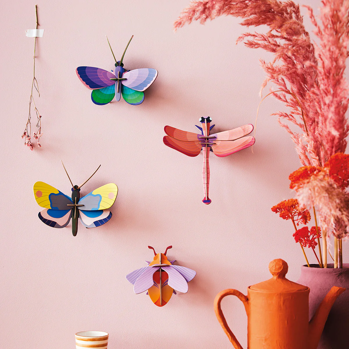Blue Copper Butterfly Wall Art - Image 3