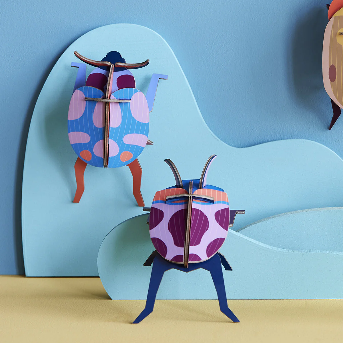 Coccinelle Couple Beetle Wall Art - Image 3