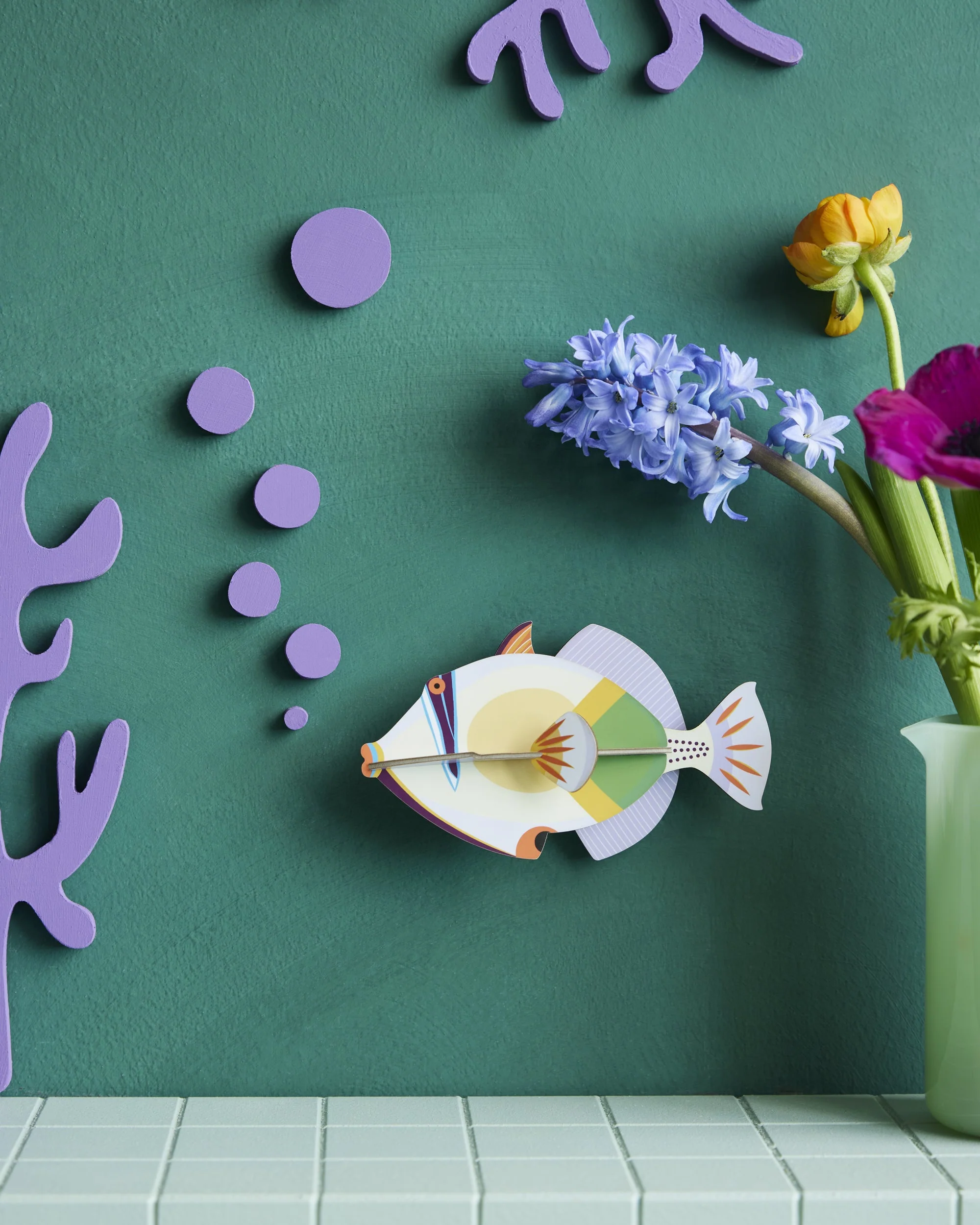 Lagoon Triggerfish Wall Art - Image 2