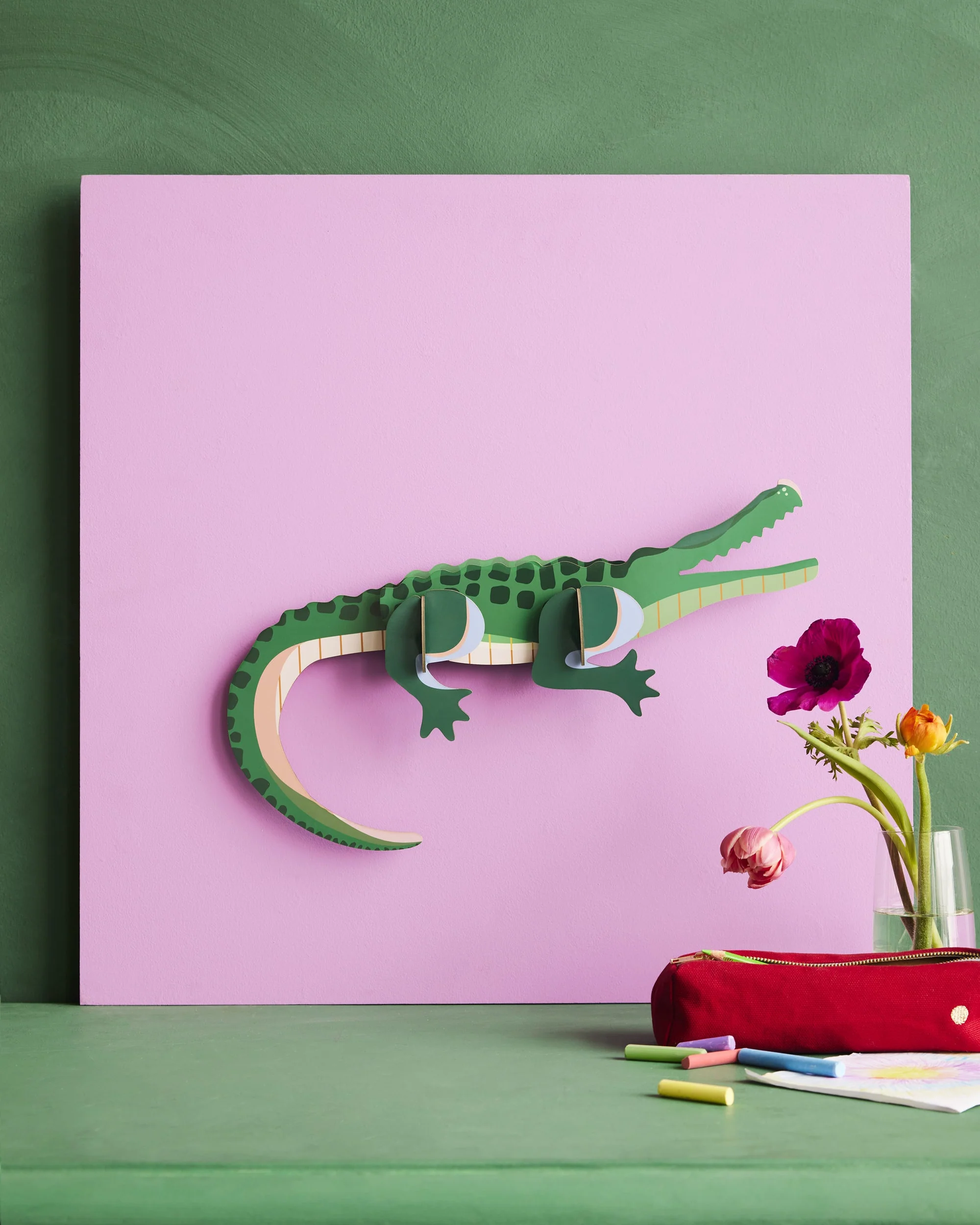 Large Crocodile Wall Art - Image 2