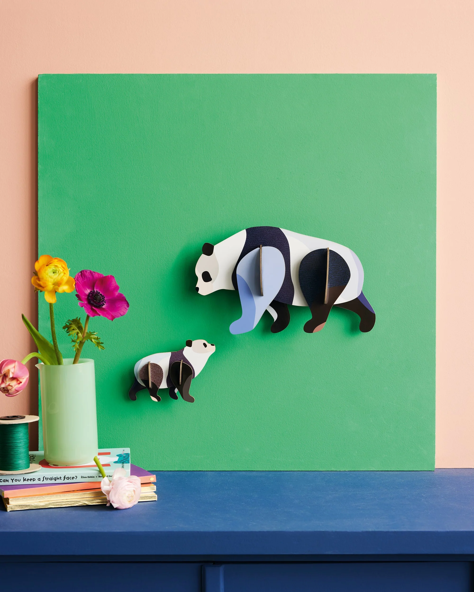 Panda Family Wall Art - Image 2