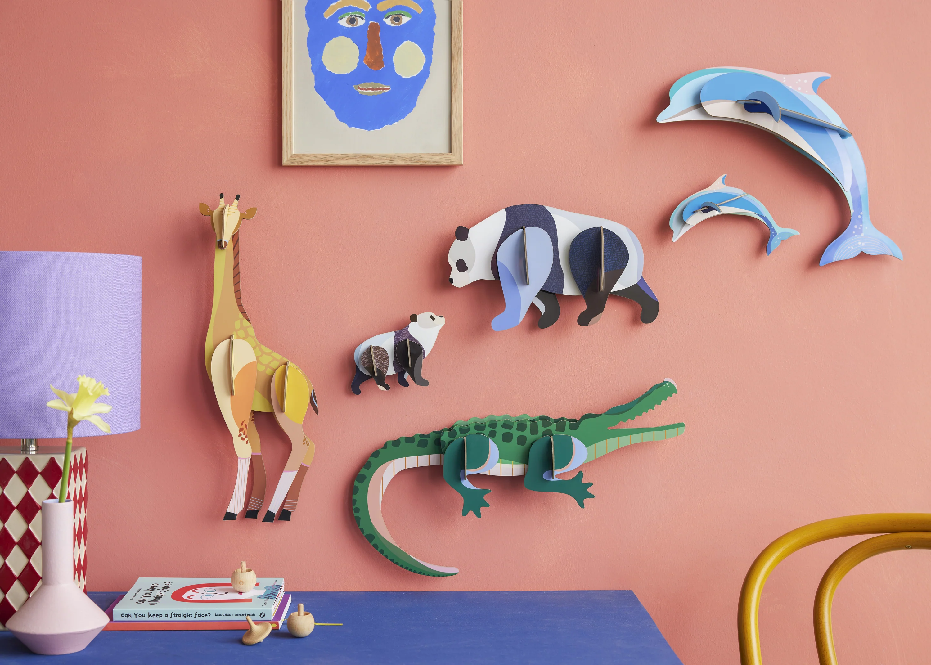 Panda Family Wall Art - Image 3