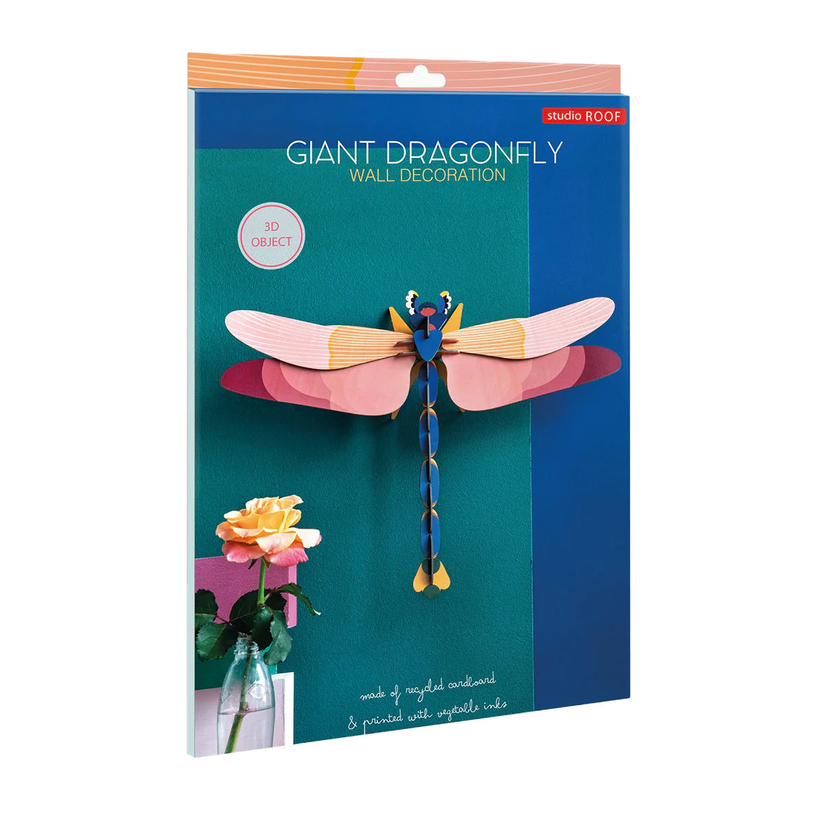 Pink Dragonfly Wall Art - Image 5