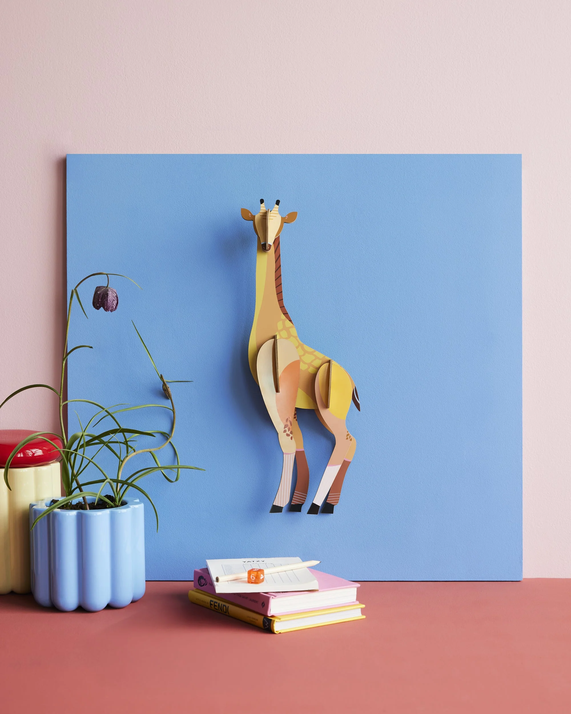 Tall Giraffe Wall Art - Image 2