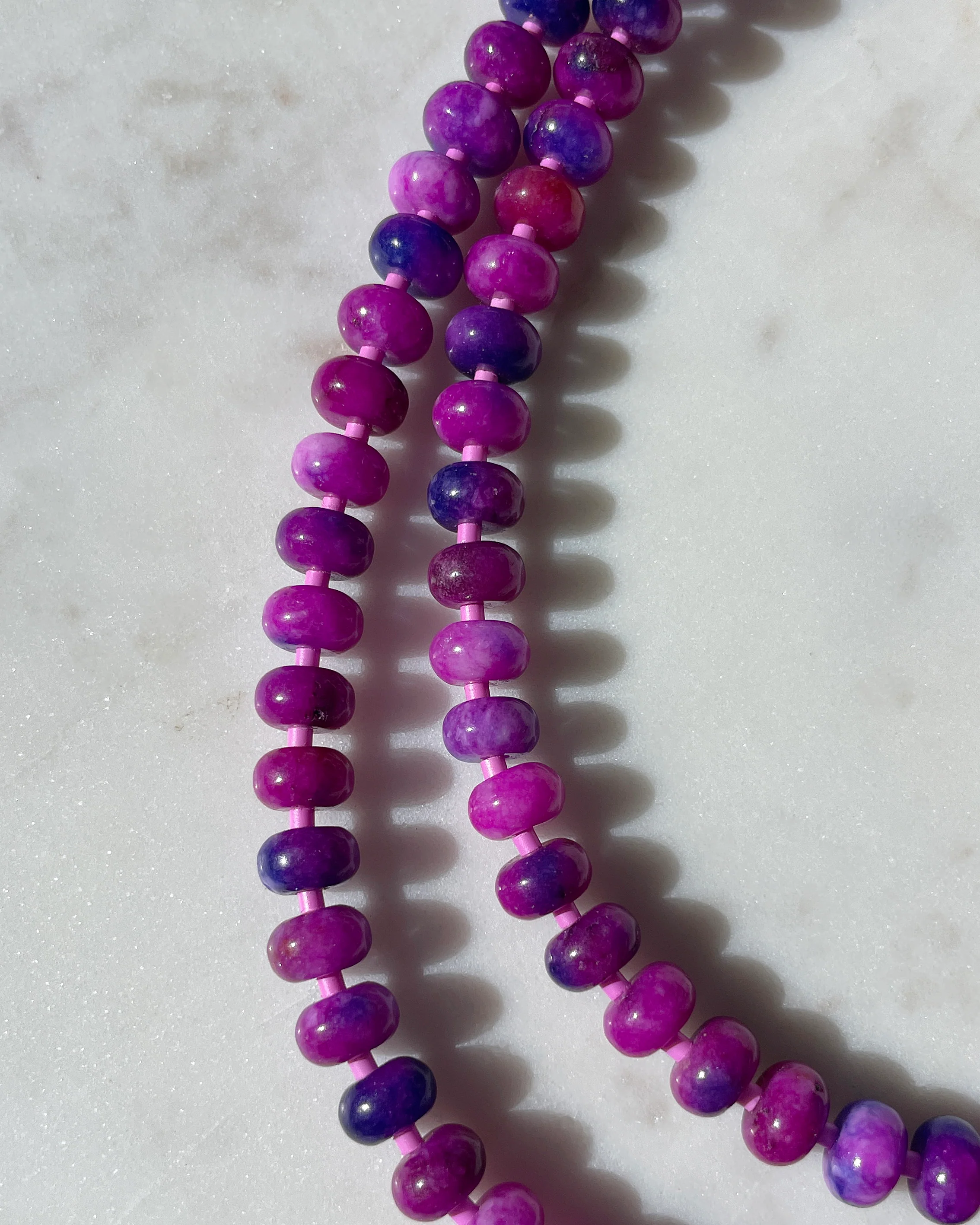 Boysenberry Gemstone Necklace - Image 3
