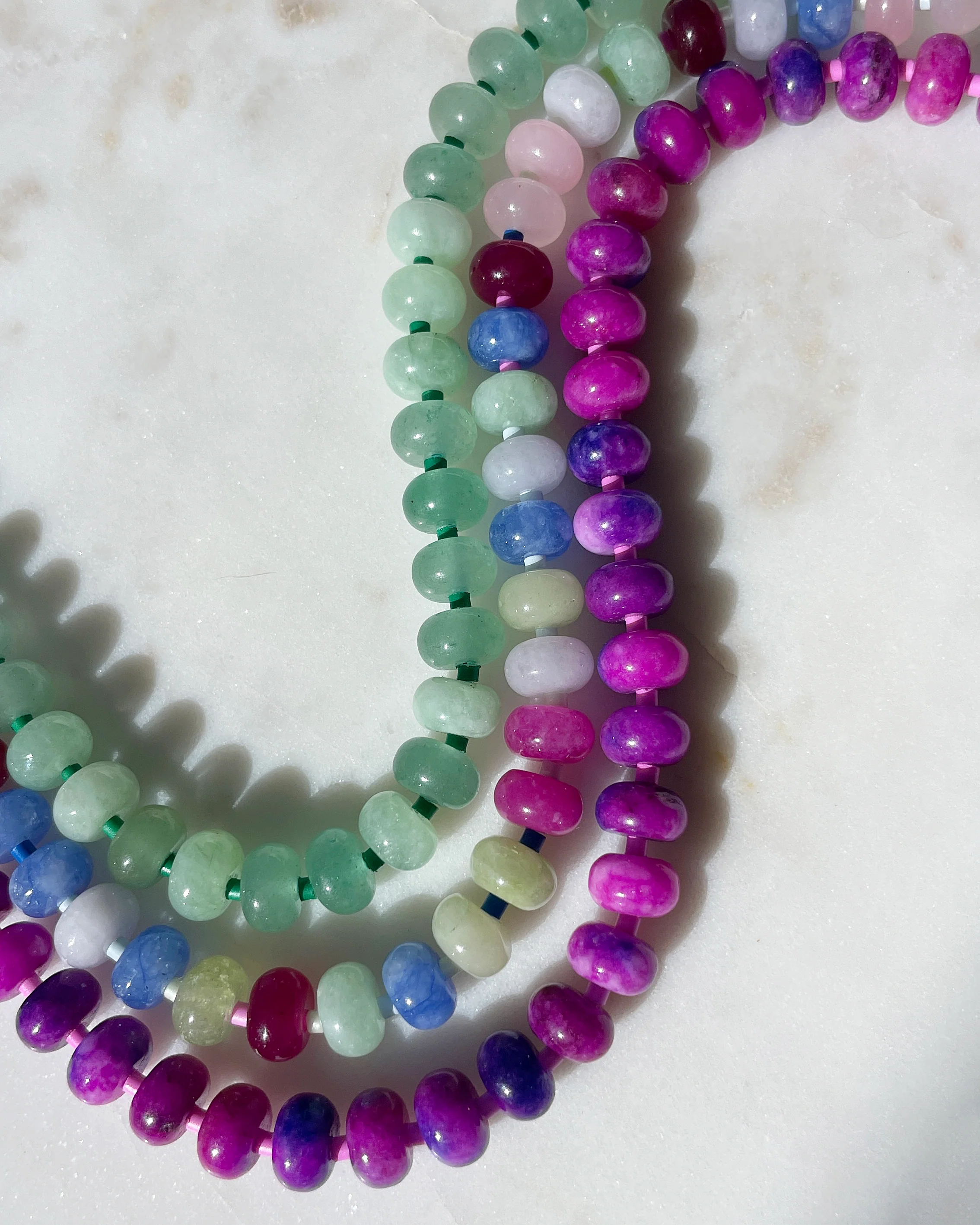 Boysenberry Gemstone Necklace - Image 4