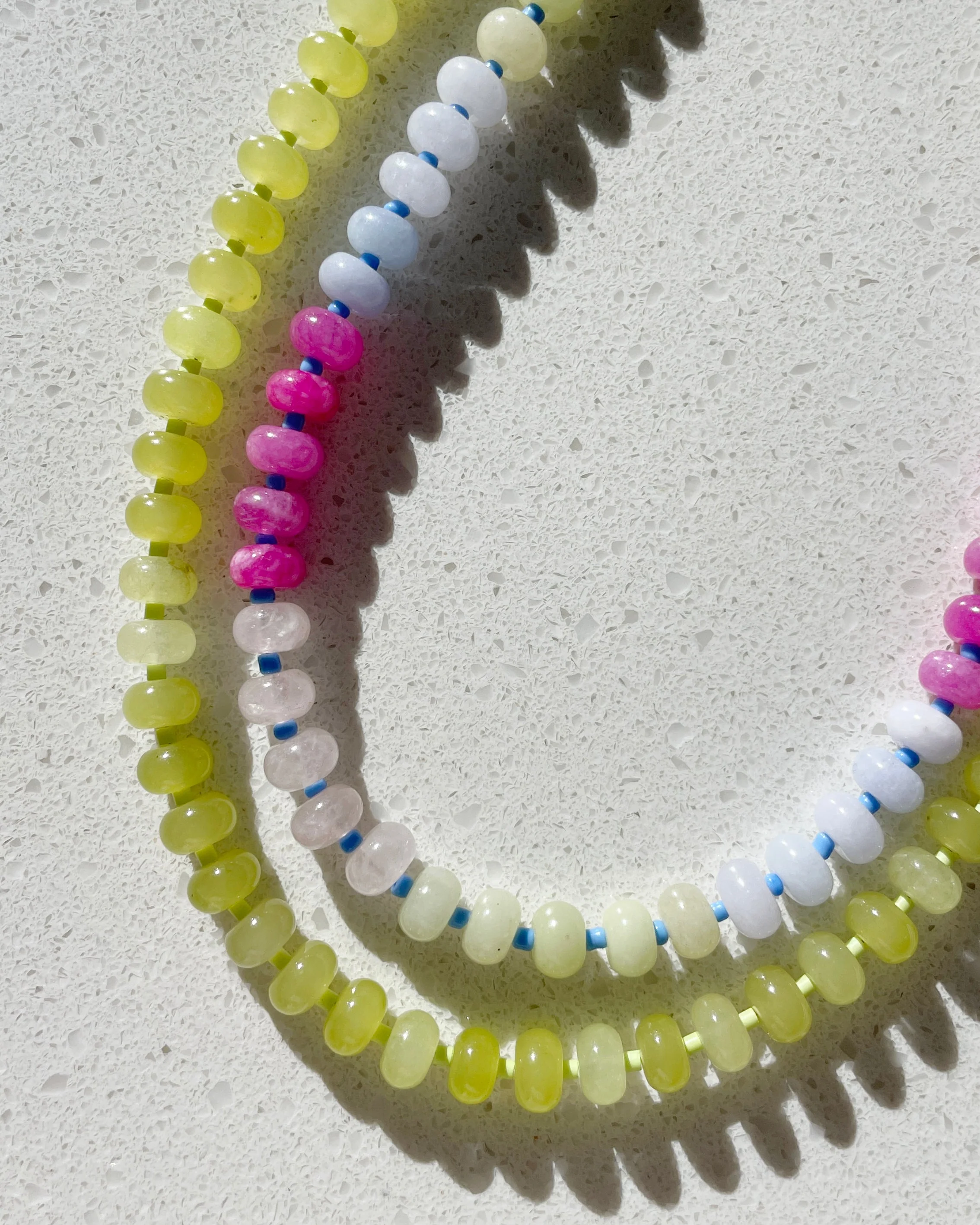 Bubble Gemstone Necklace - Image 2