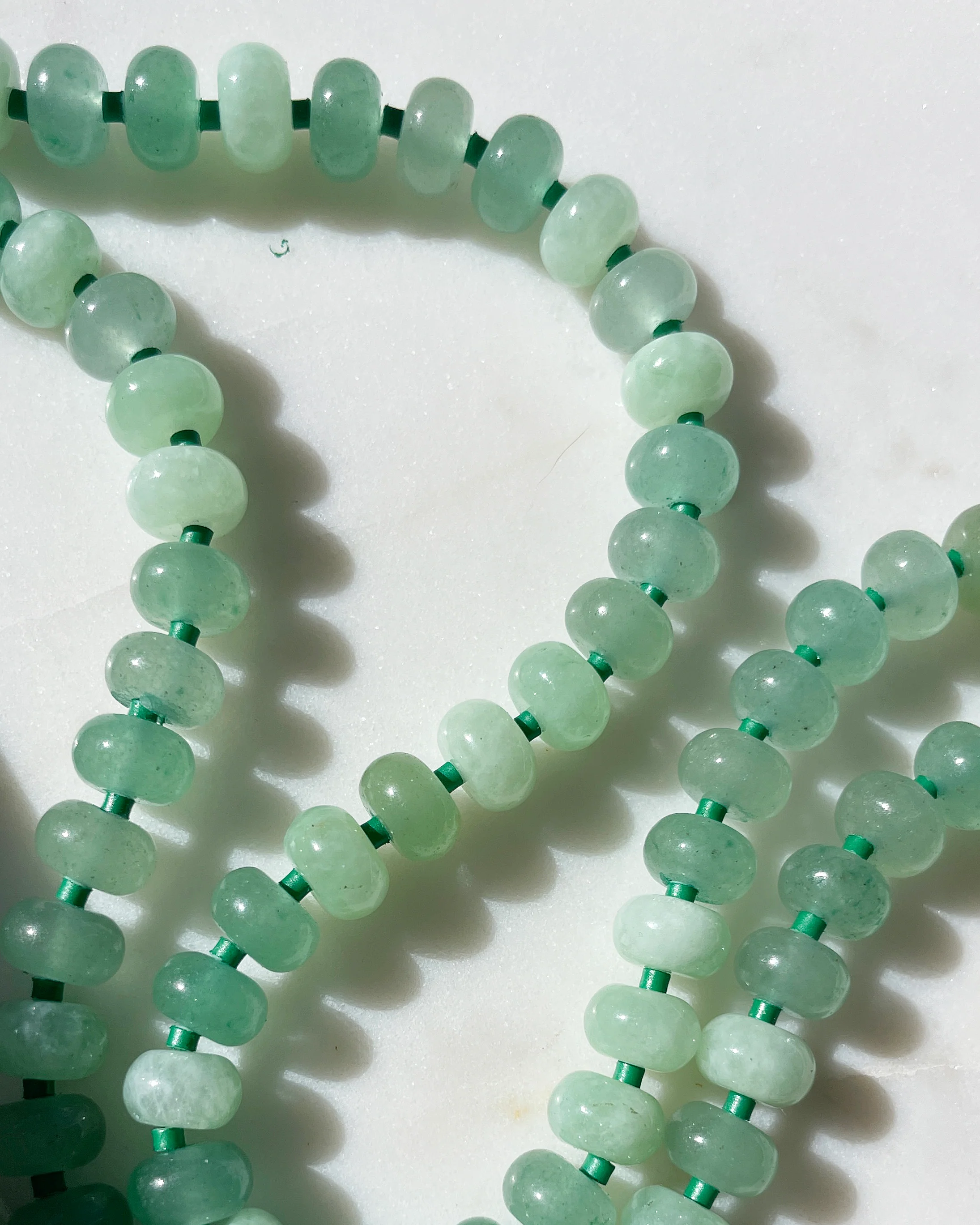 Granny Smith Gemstone Necklace - Image 3