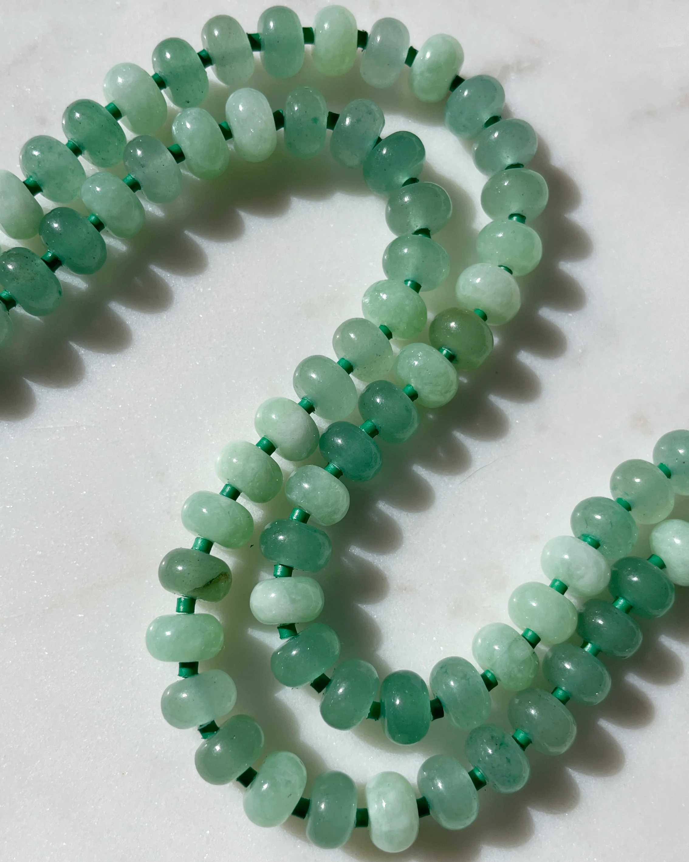 Granny Smith Gemstone Necklace - Image 4