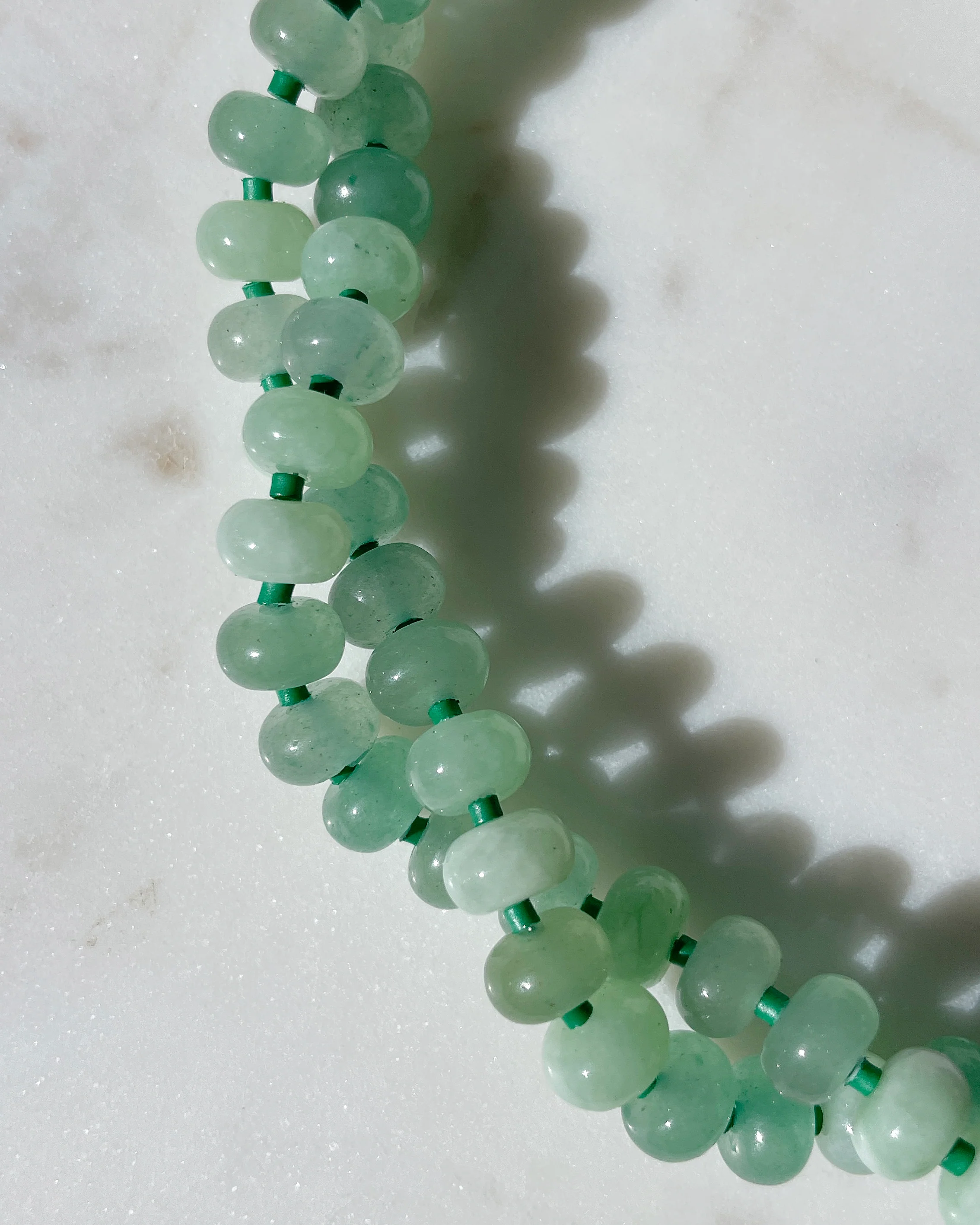 Granny Smith Gemstone Necklace - Image 5