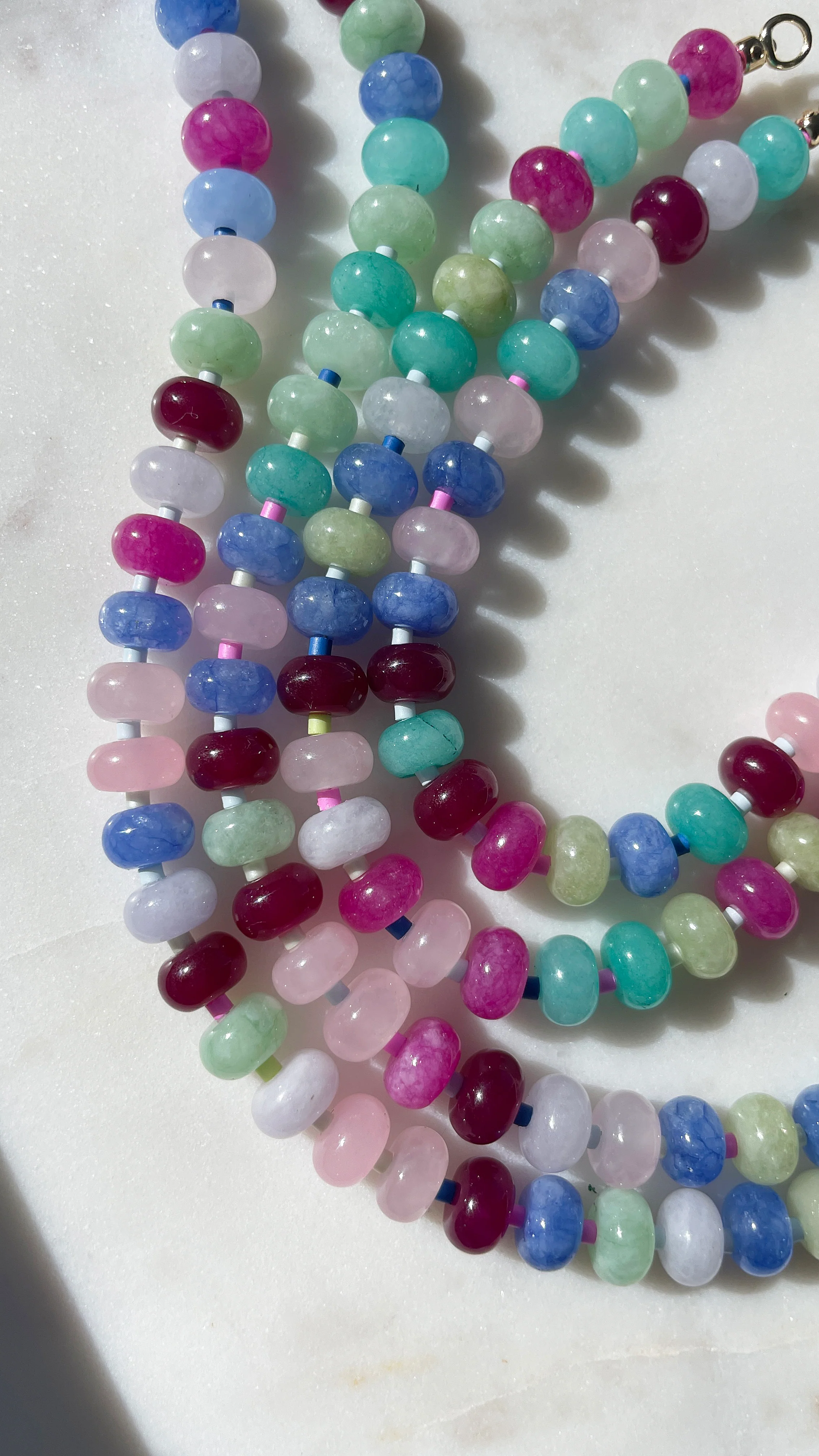 Skittles Gemstone Necklace - Image 3