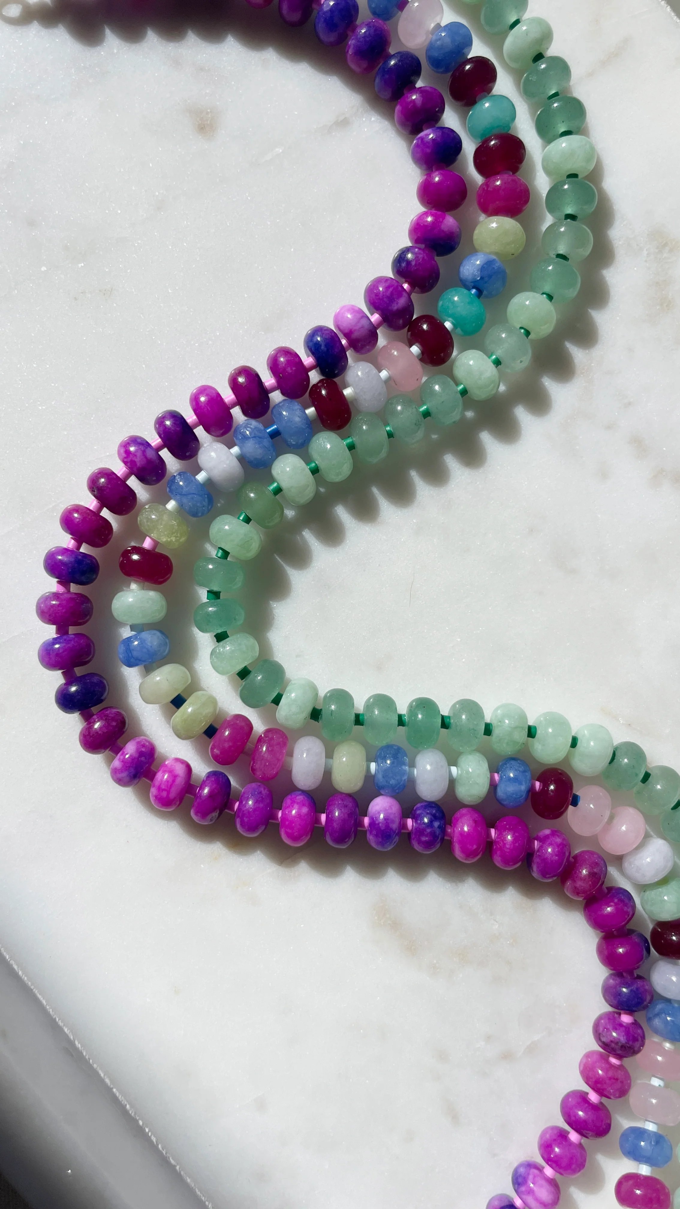 Skittles Gemstone Necklace - Image 4
