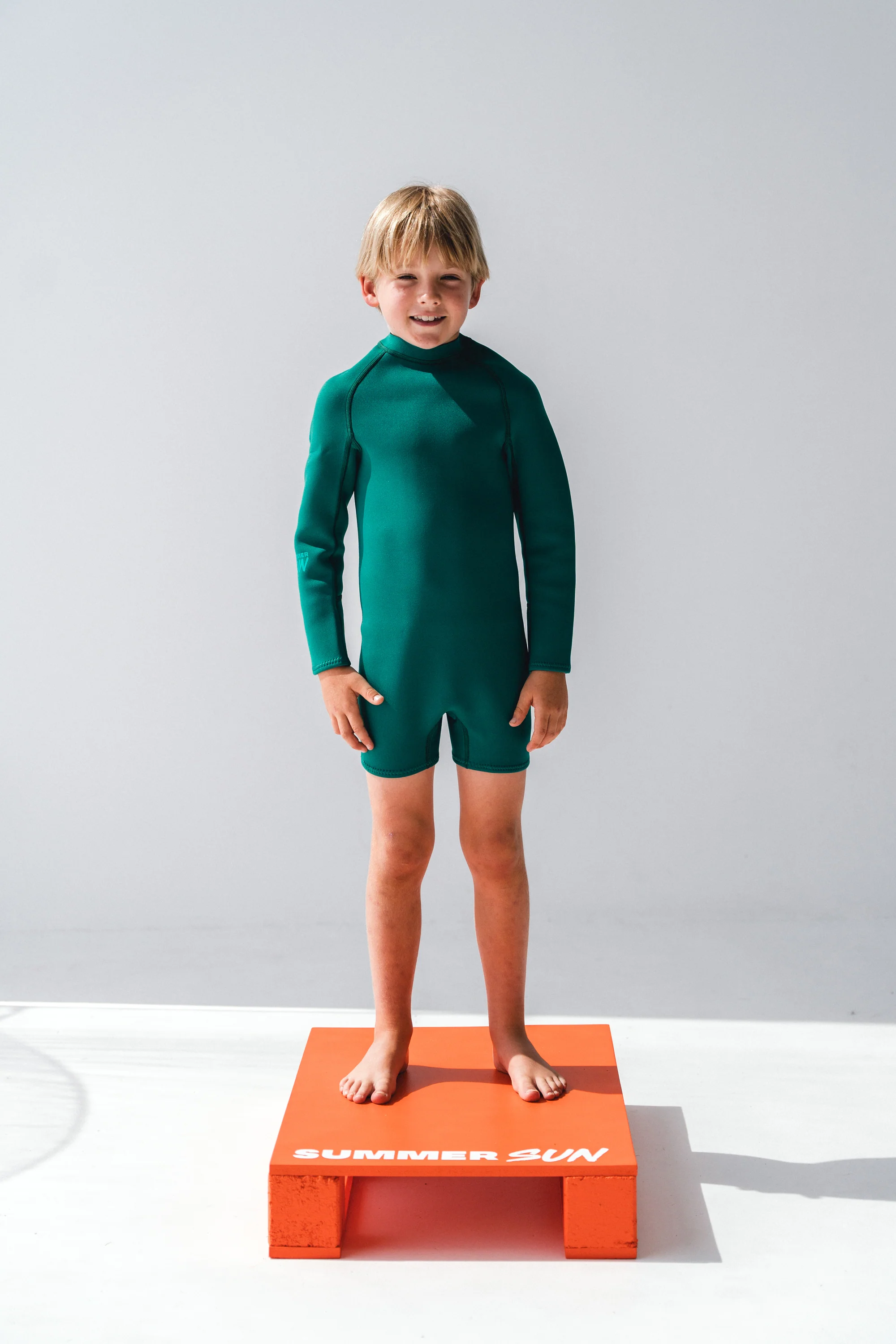 Kids' Wetsuit - Forest Green - Image 3