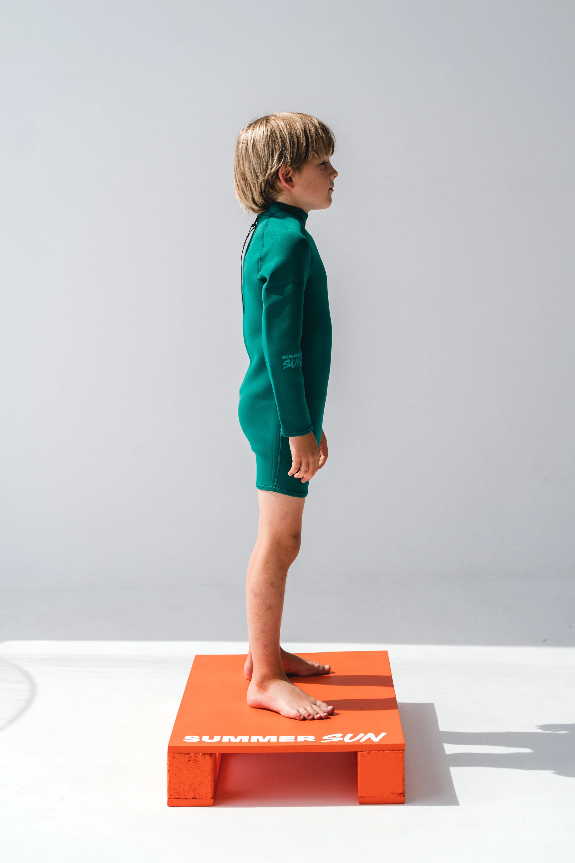 Kids' Wetsuit - Forest Green - Image 4