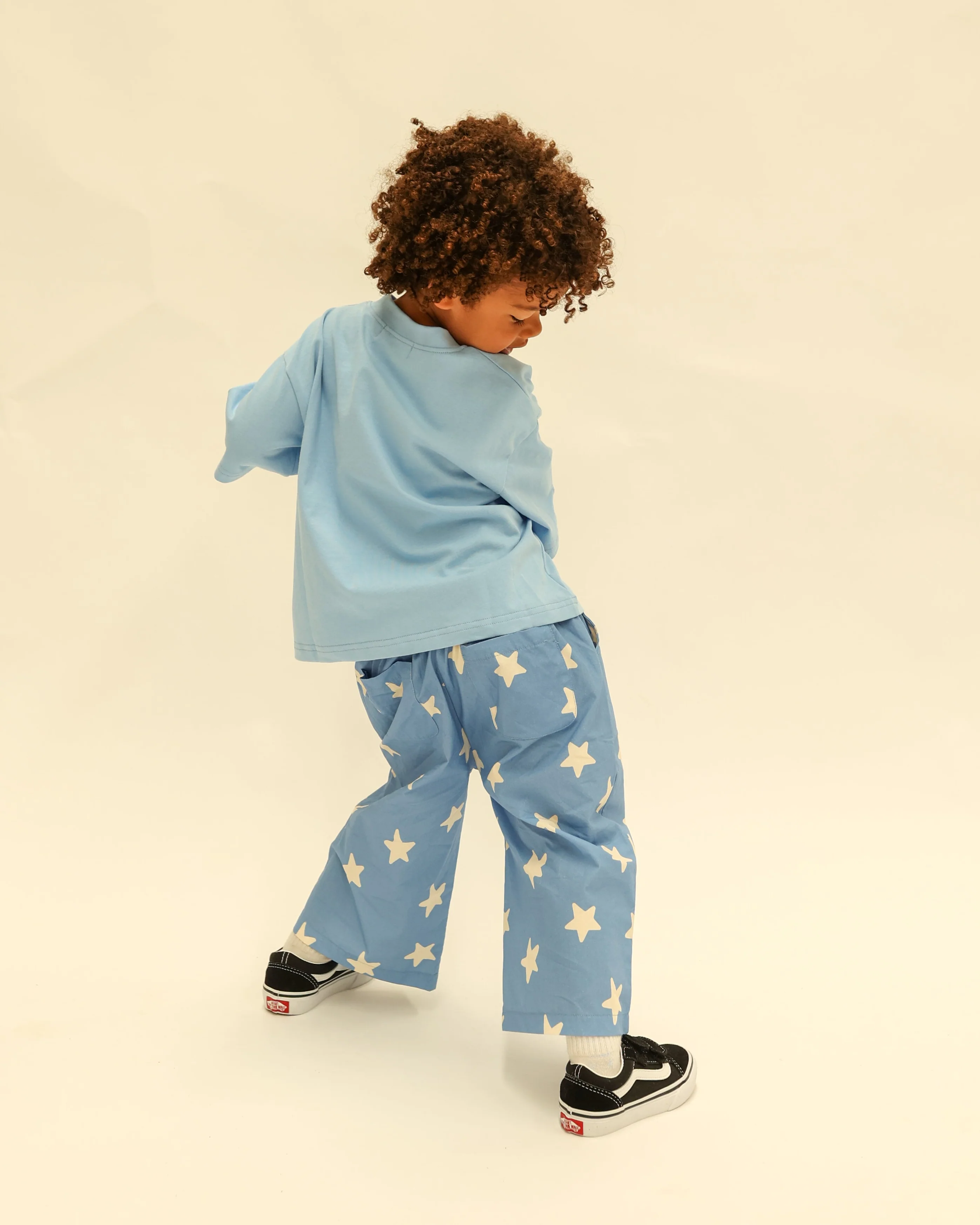 Dusty Star Pants - Blue - Image 3