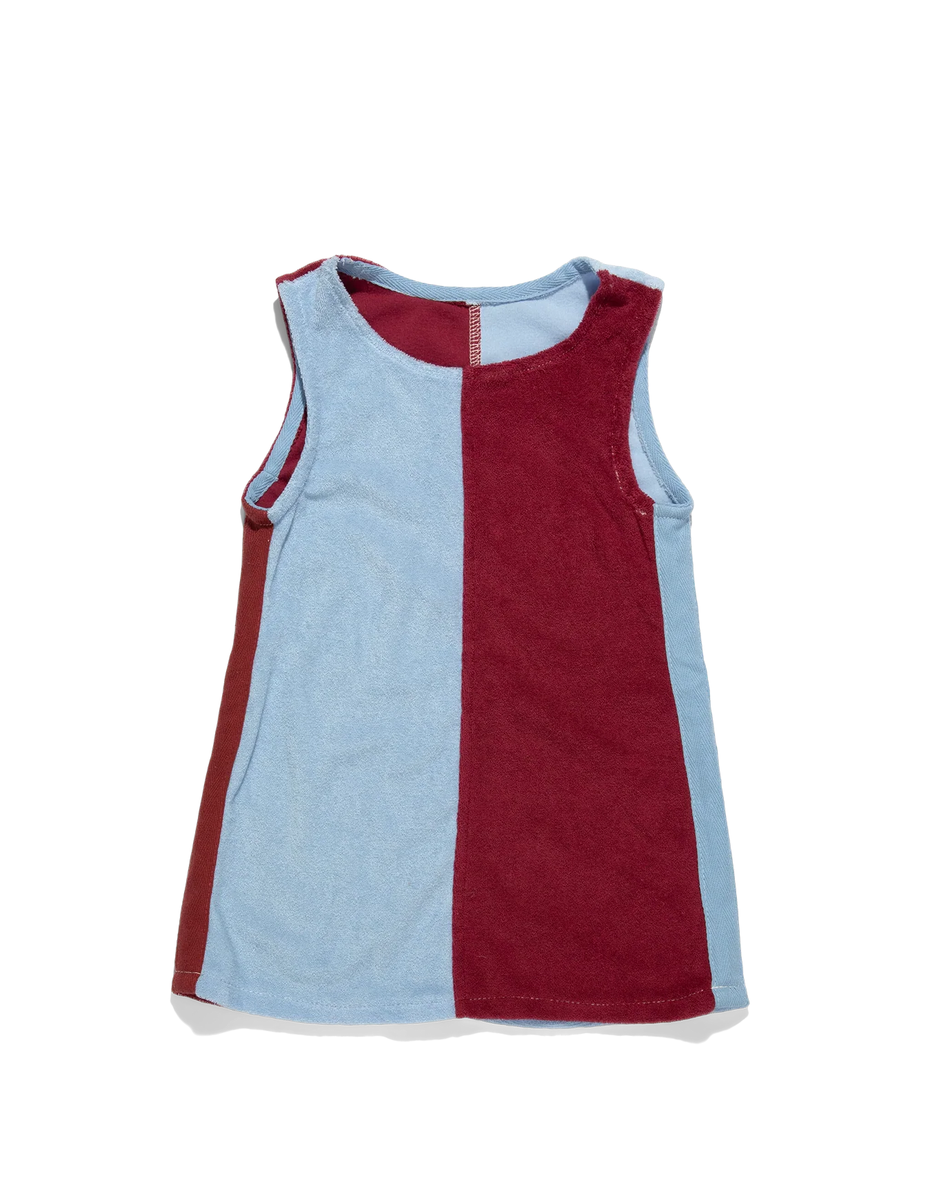Lunar Dress - Blue & Burgundy - Image 4