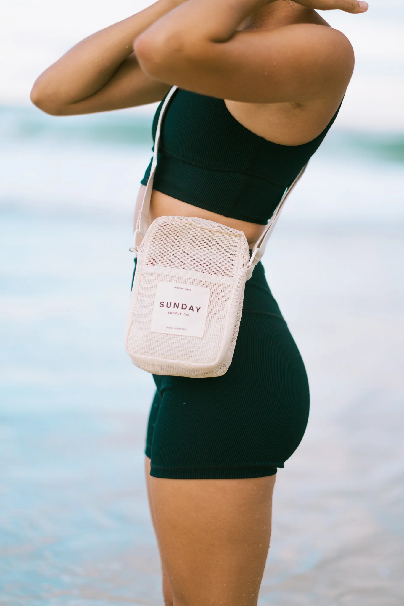 Dunes Mesh Crossbody Bag - Image 3