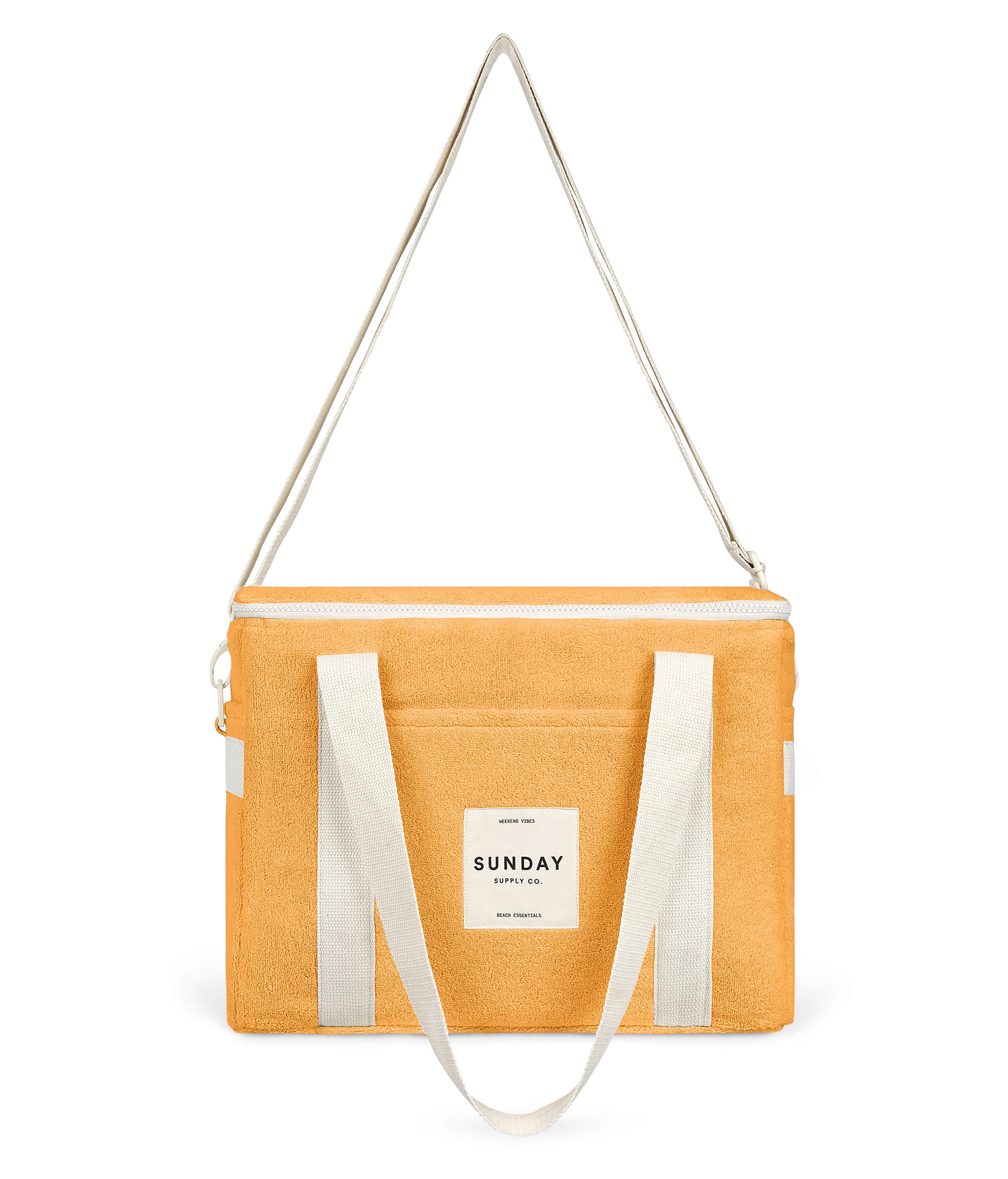 Golden Towelling Cooler Bag - Image 7