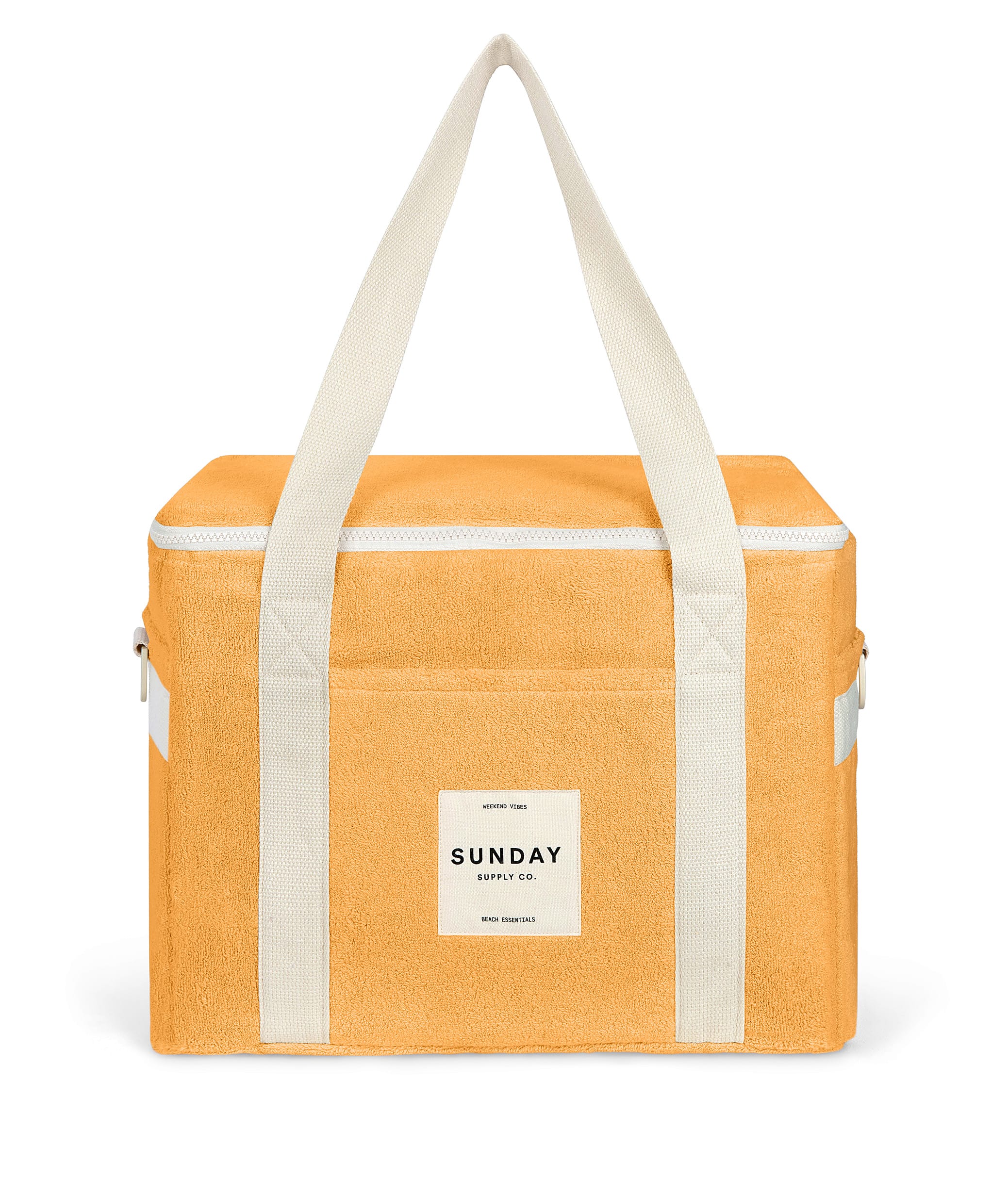Golden Towelling Cooler Bag - Image 9
