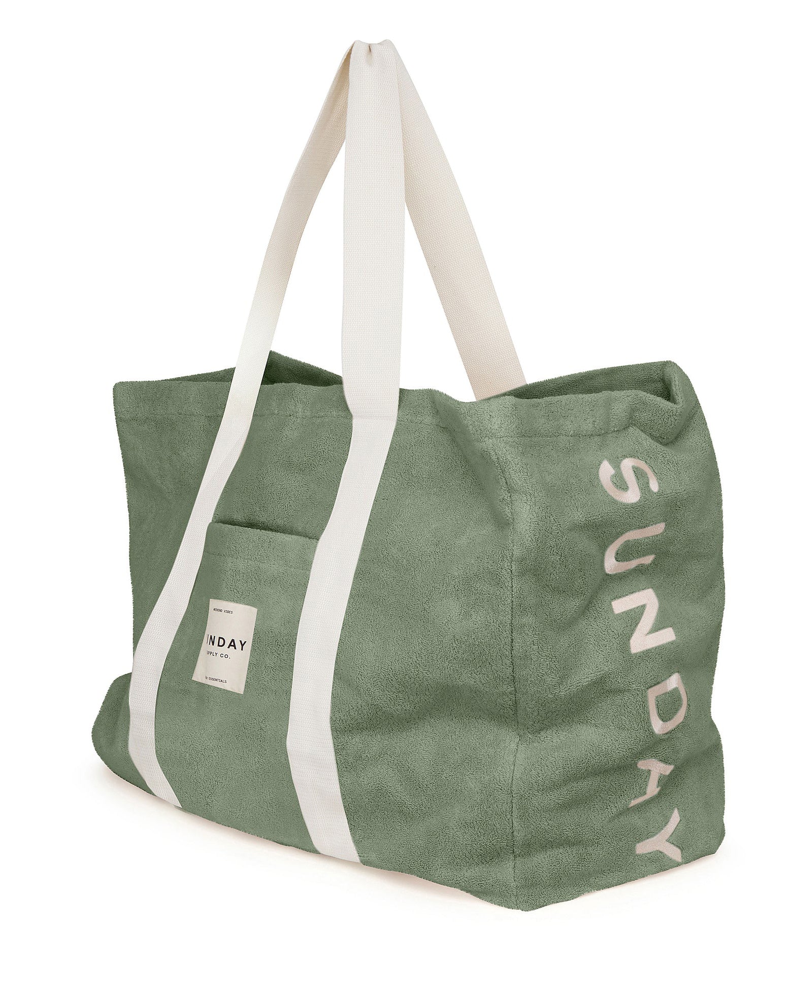 Tallow Towelling Beach Bag