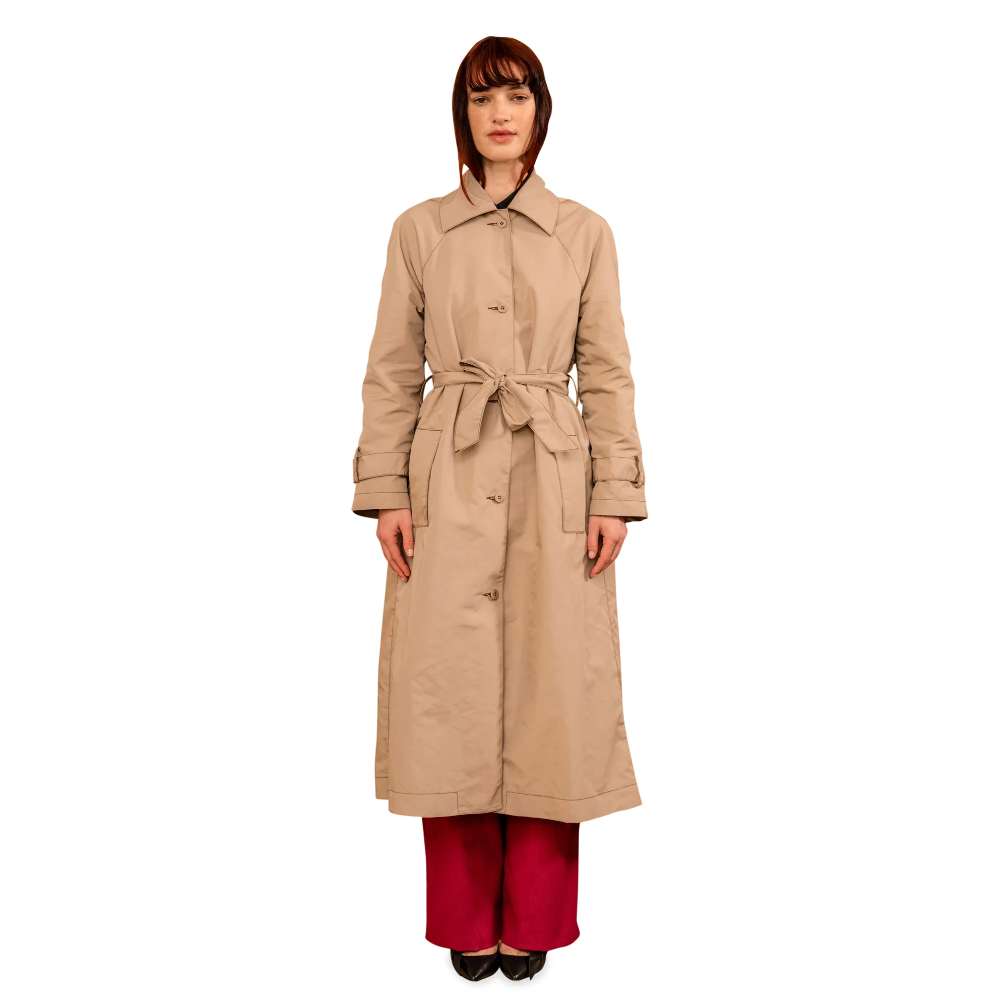 Sunshower Trench Coat - Cappuccino