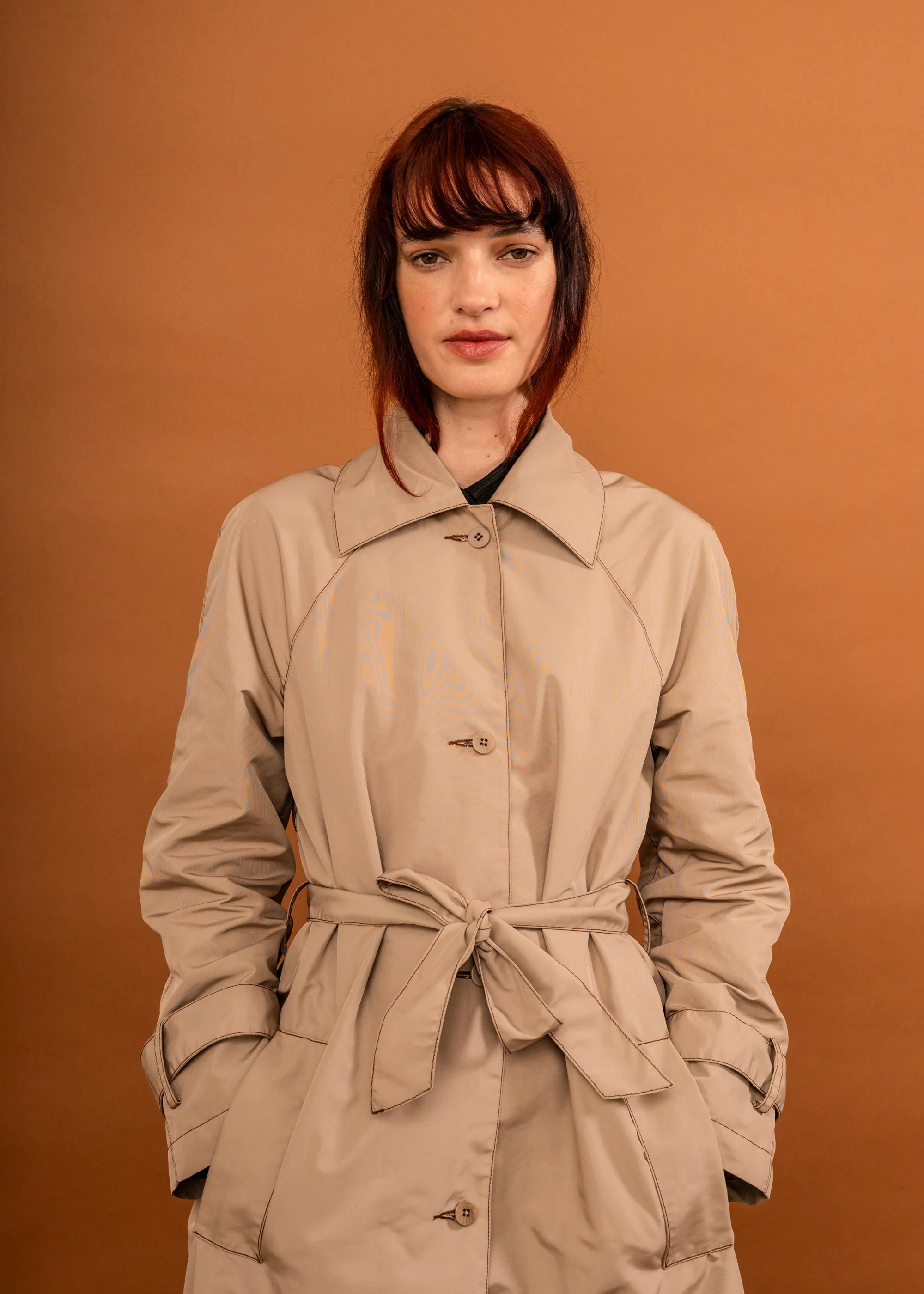 Sunshower Trench Coat - Cappuccino - Image 3