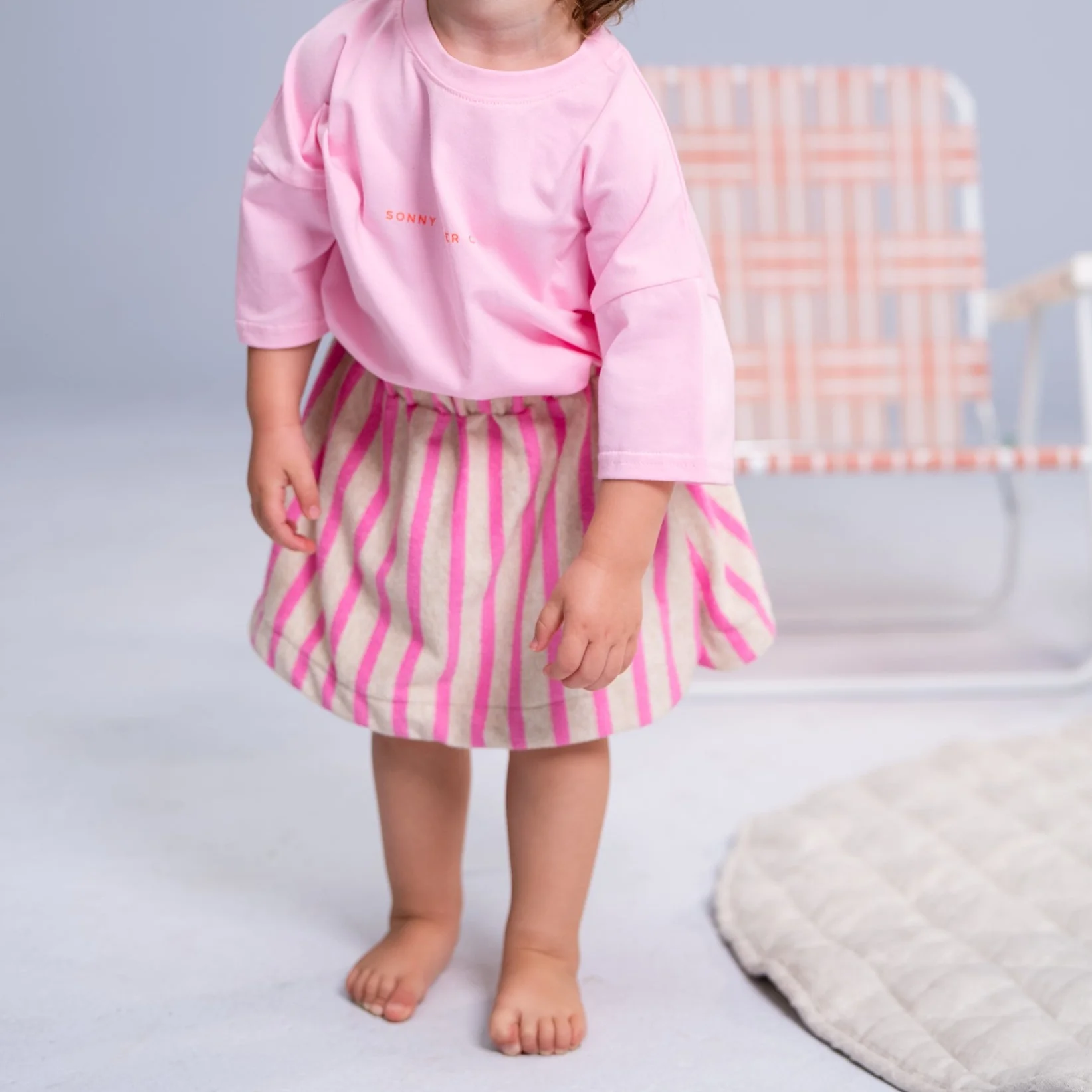 Terry Skirt - Flamingo - Image 2