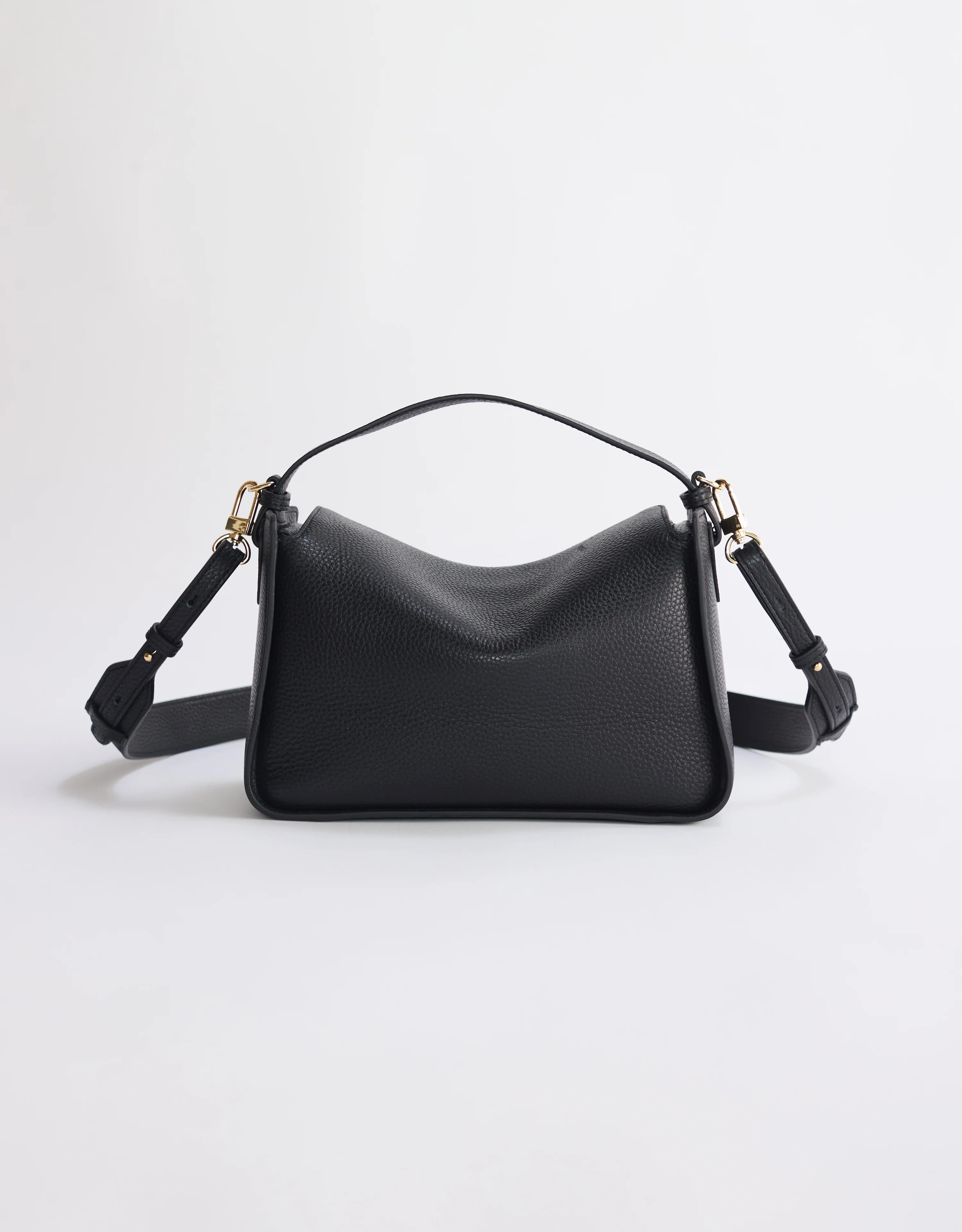 Clementine Bag - Black with Gold - Image 12