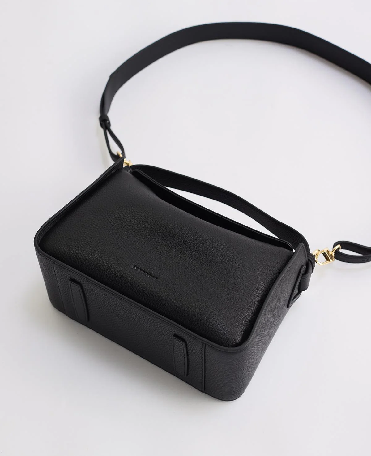 Clementine Bag - Black with Gold - Image 7