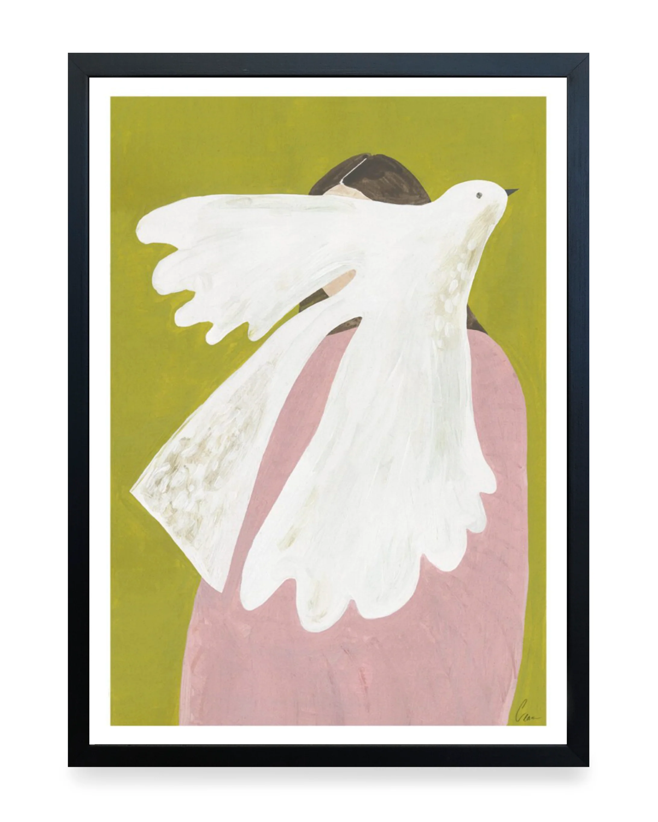 Print - Bird and Woman - Image 4