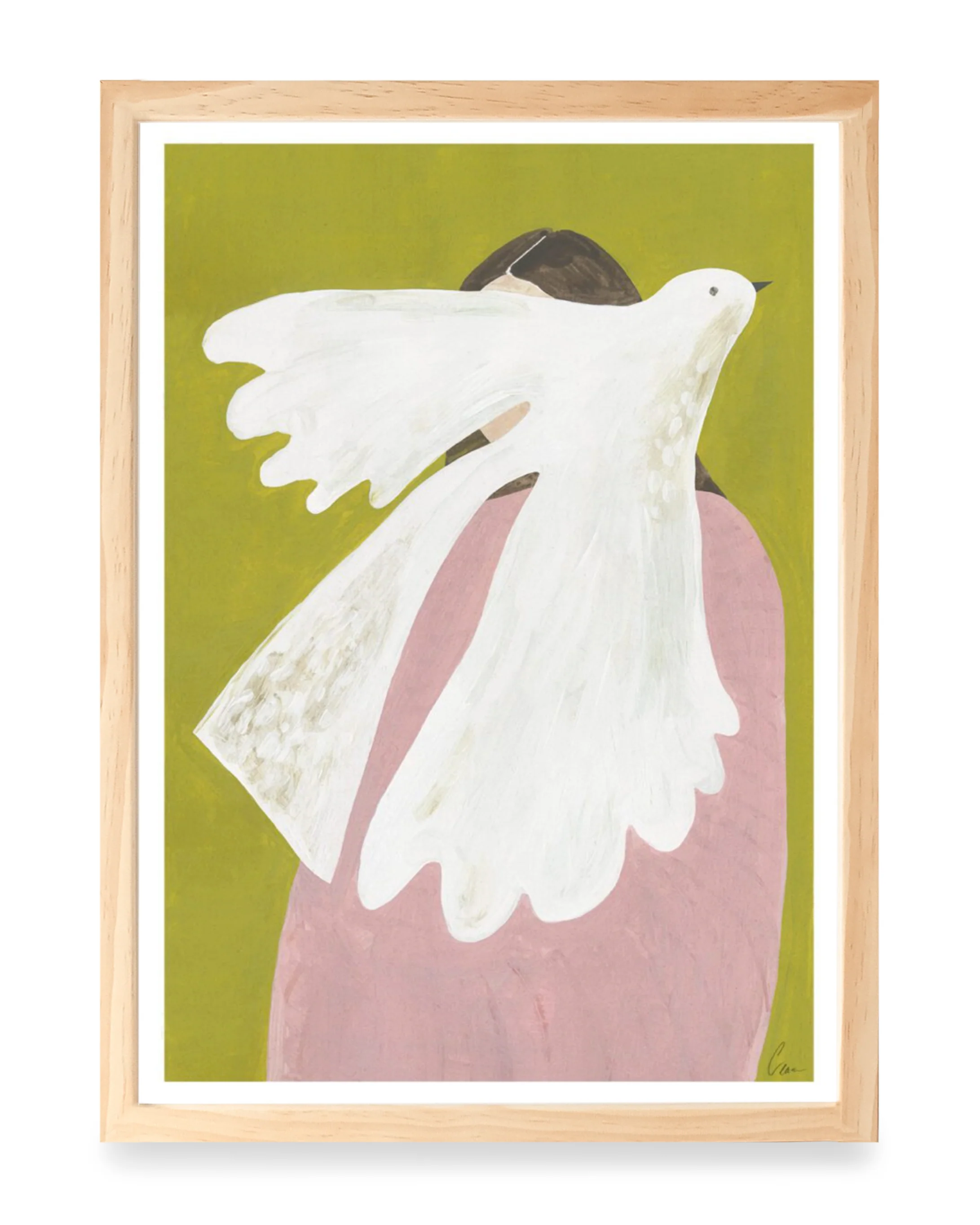 Print - Bird and Woman - Image 5