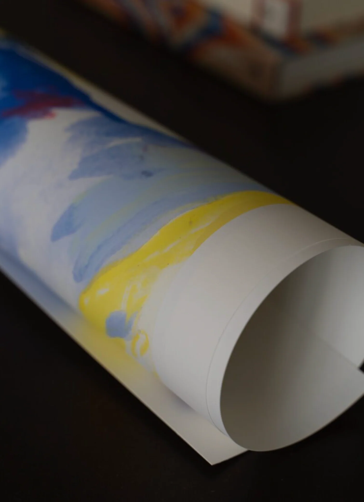Print - Blue Strokes - Image 3
