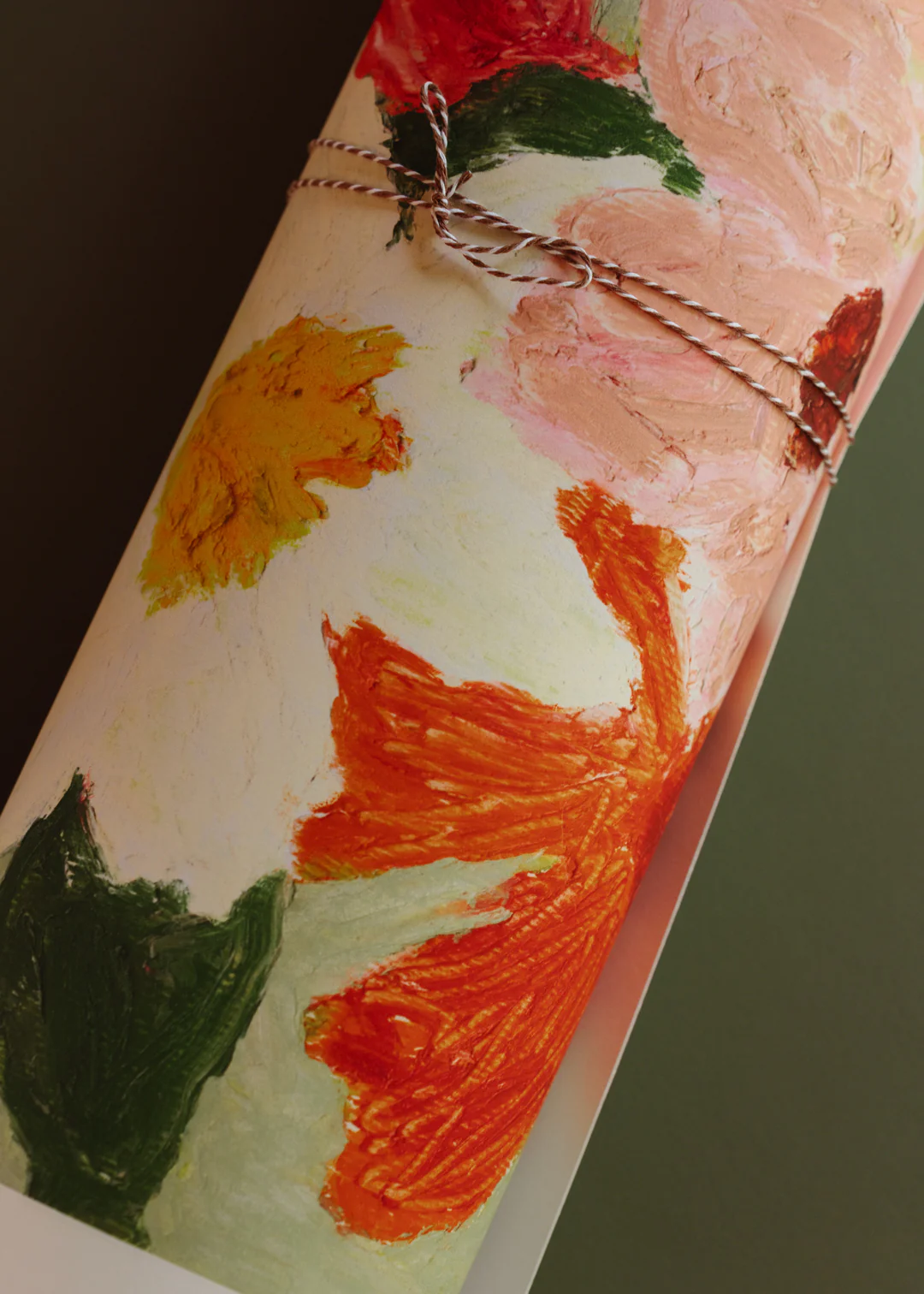 Print - Flowers on Sage Green - Image 3