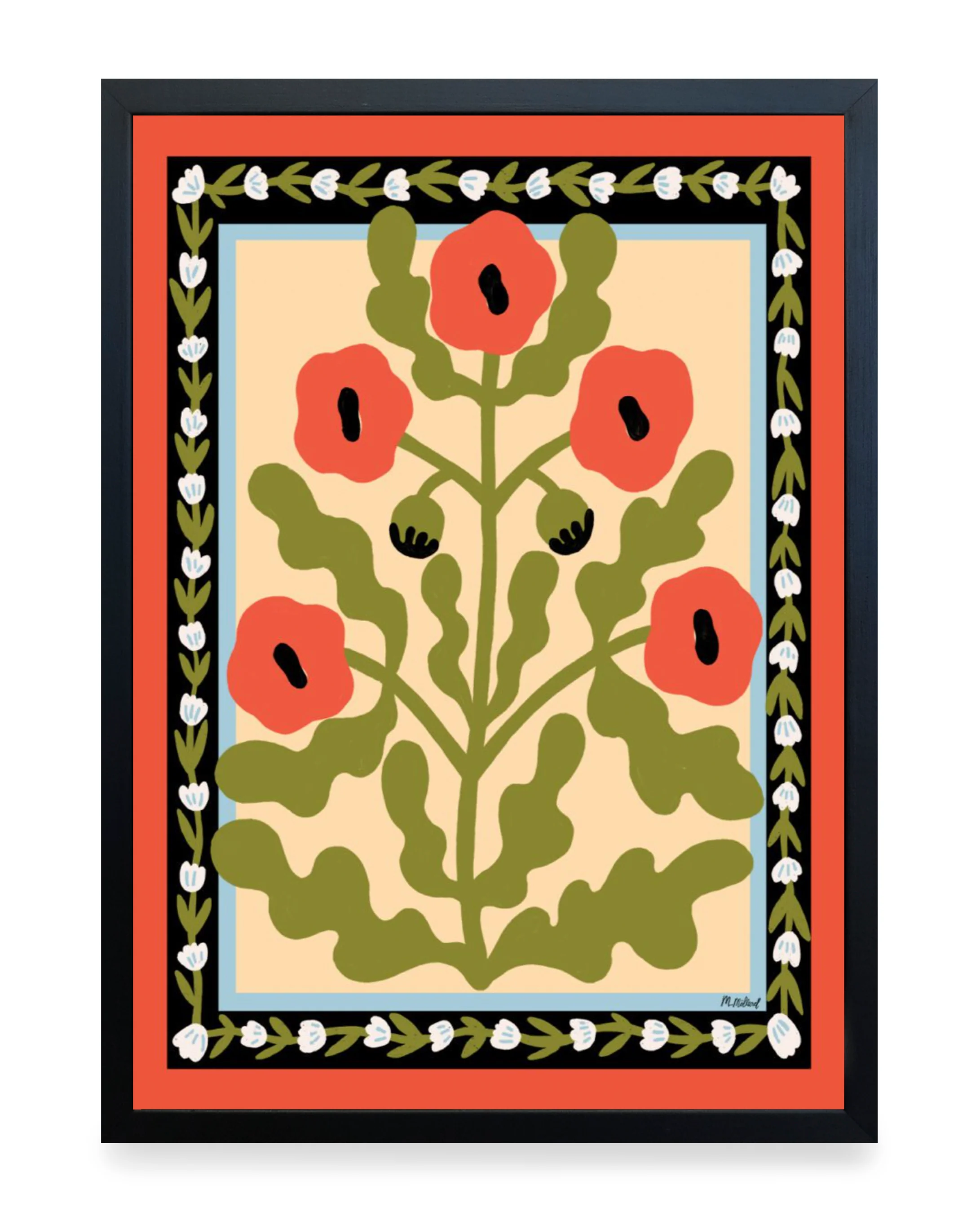 Print - Red Poppies - Image 4