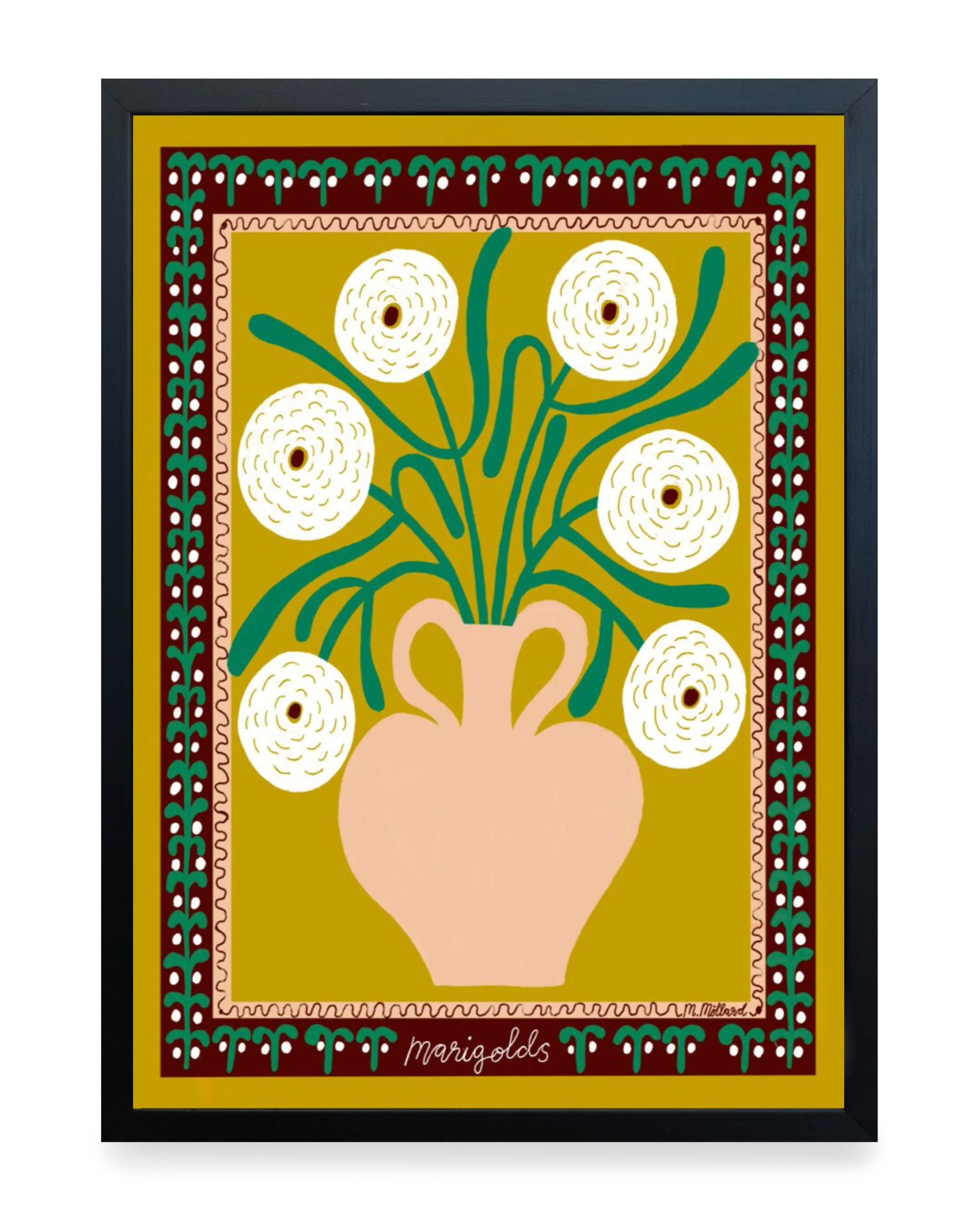 Print - White Marigolds - Image 4