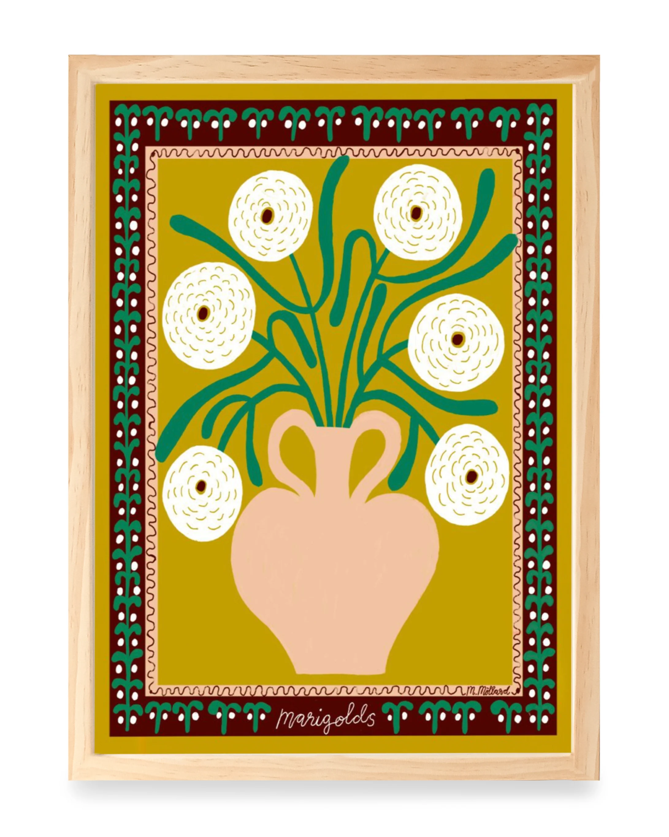 Print - White Marigolds - Image 5