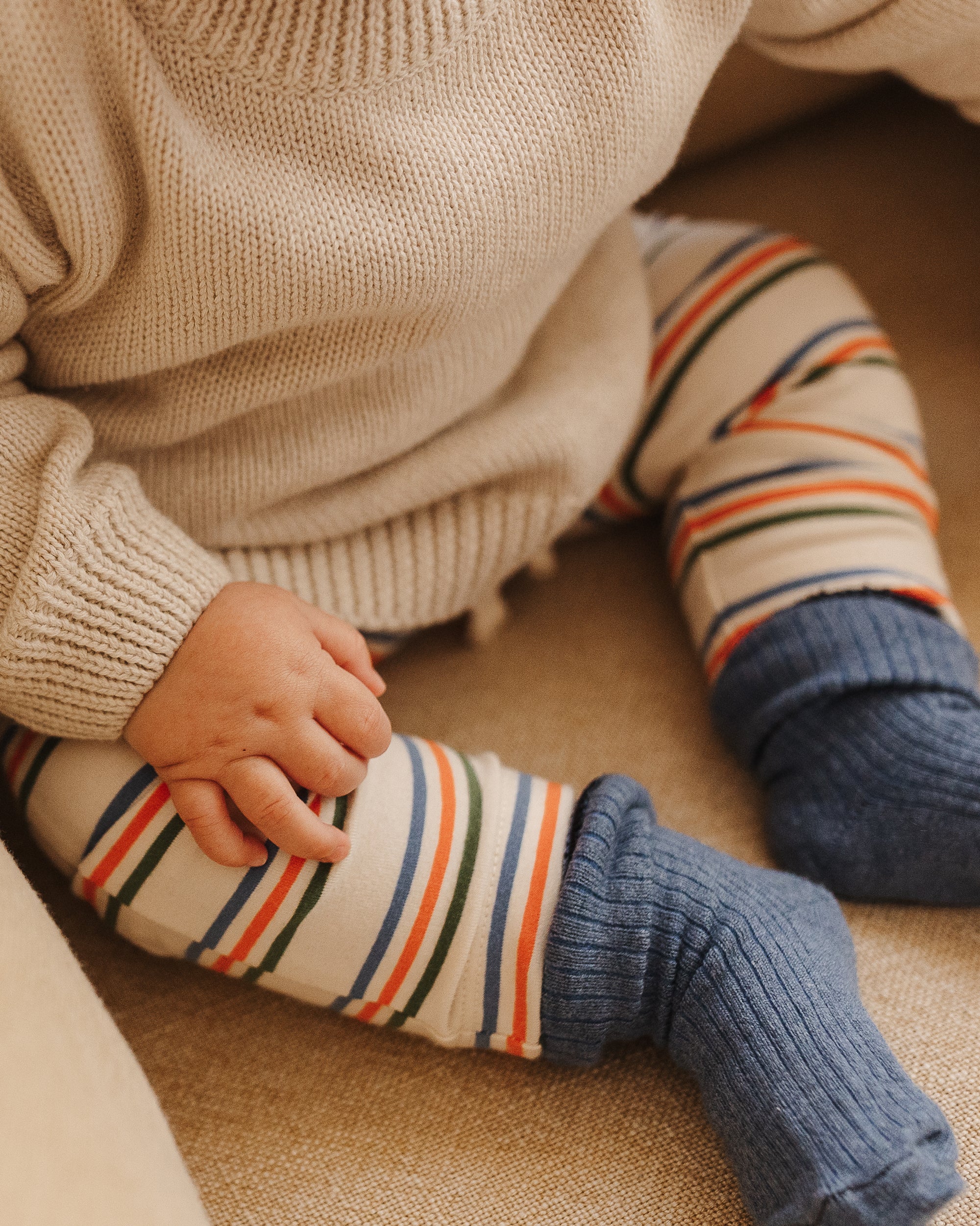 Roll-up Pants - Stripe - Image 3