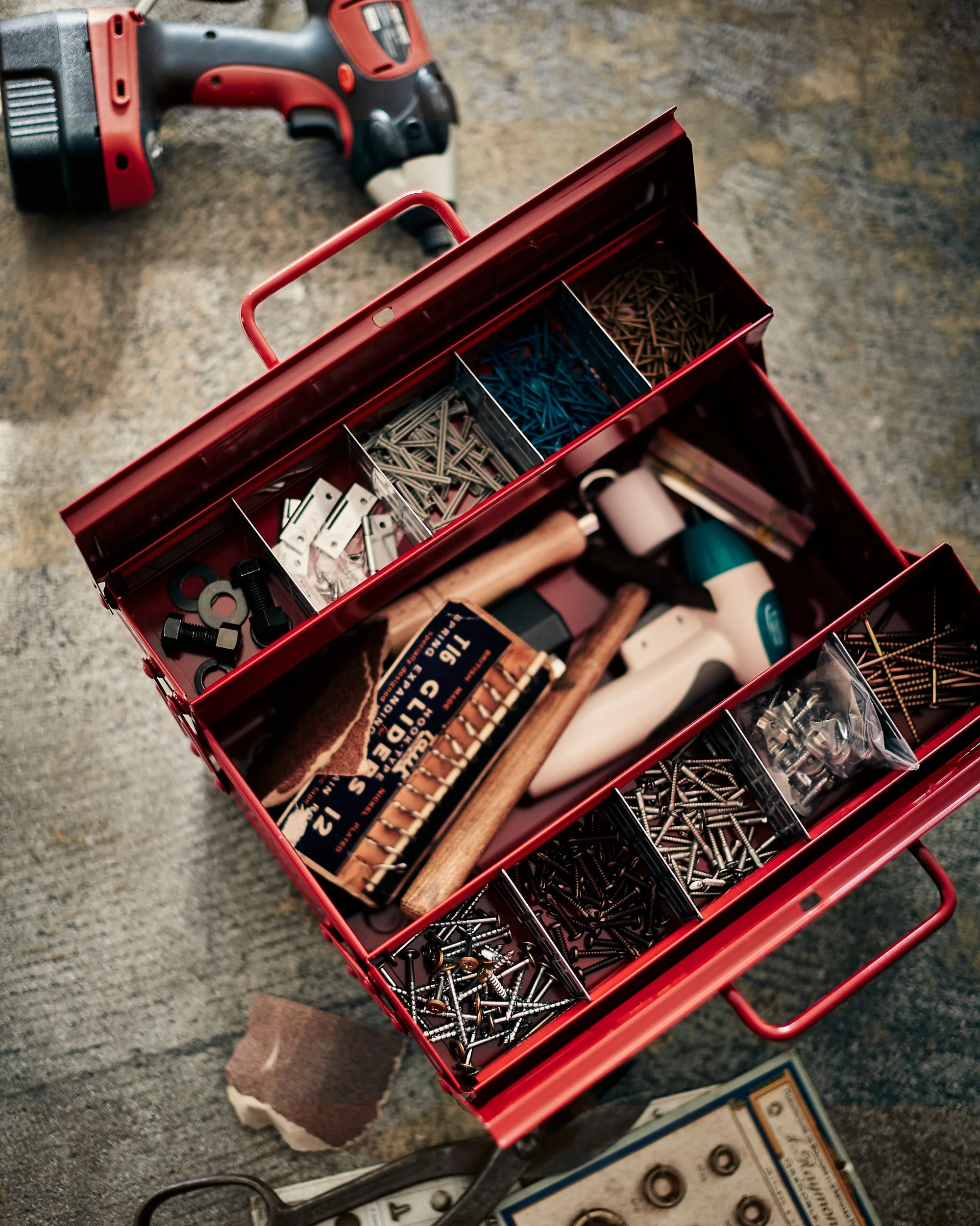 Cantilever Toolbox - Red - Image 3