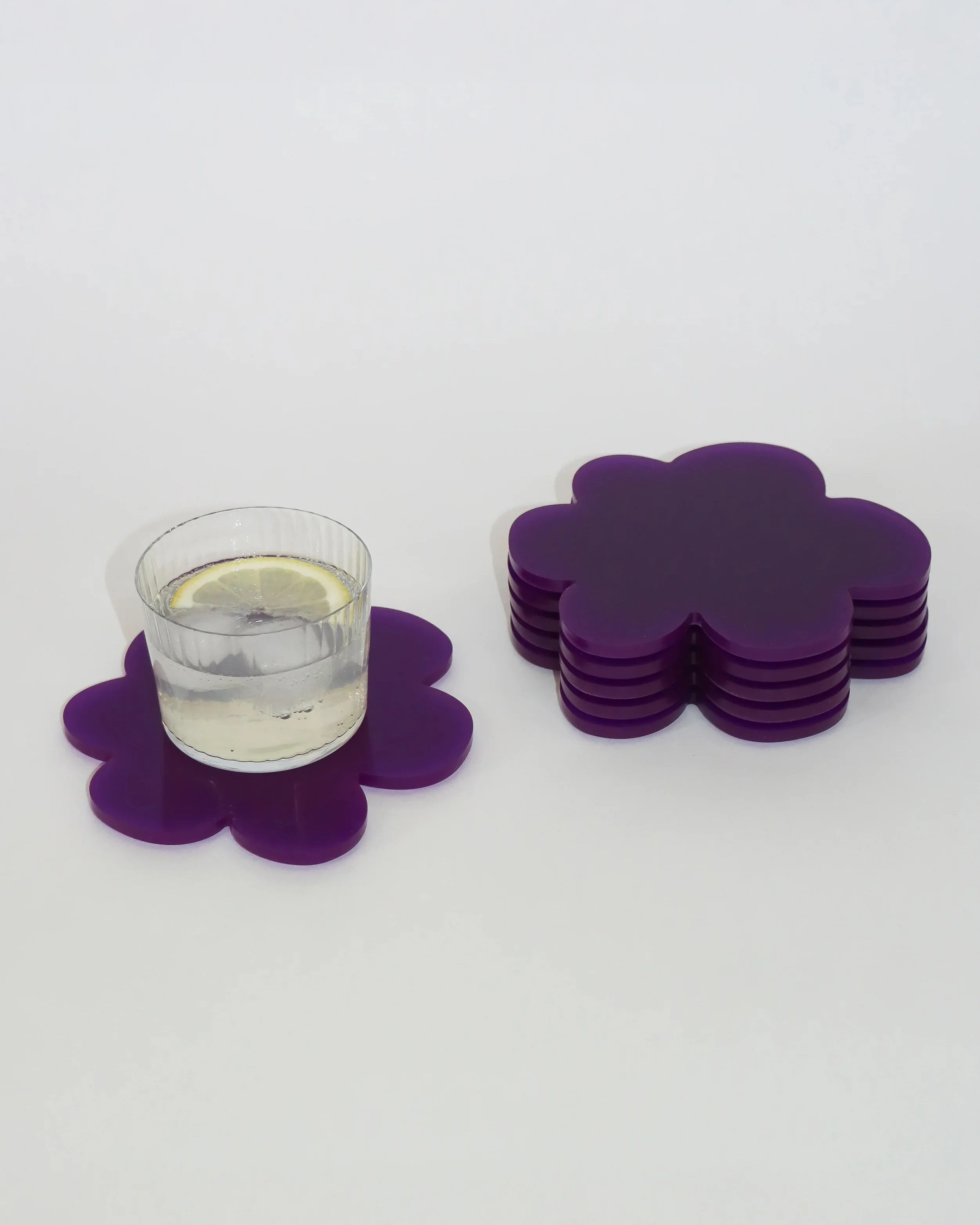 Flower Coaster - Purple - Image 2