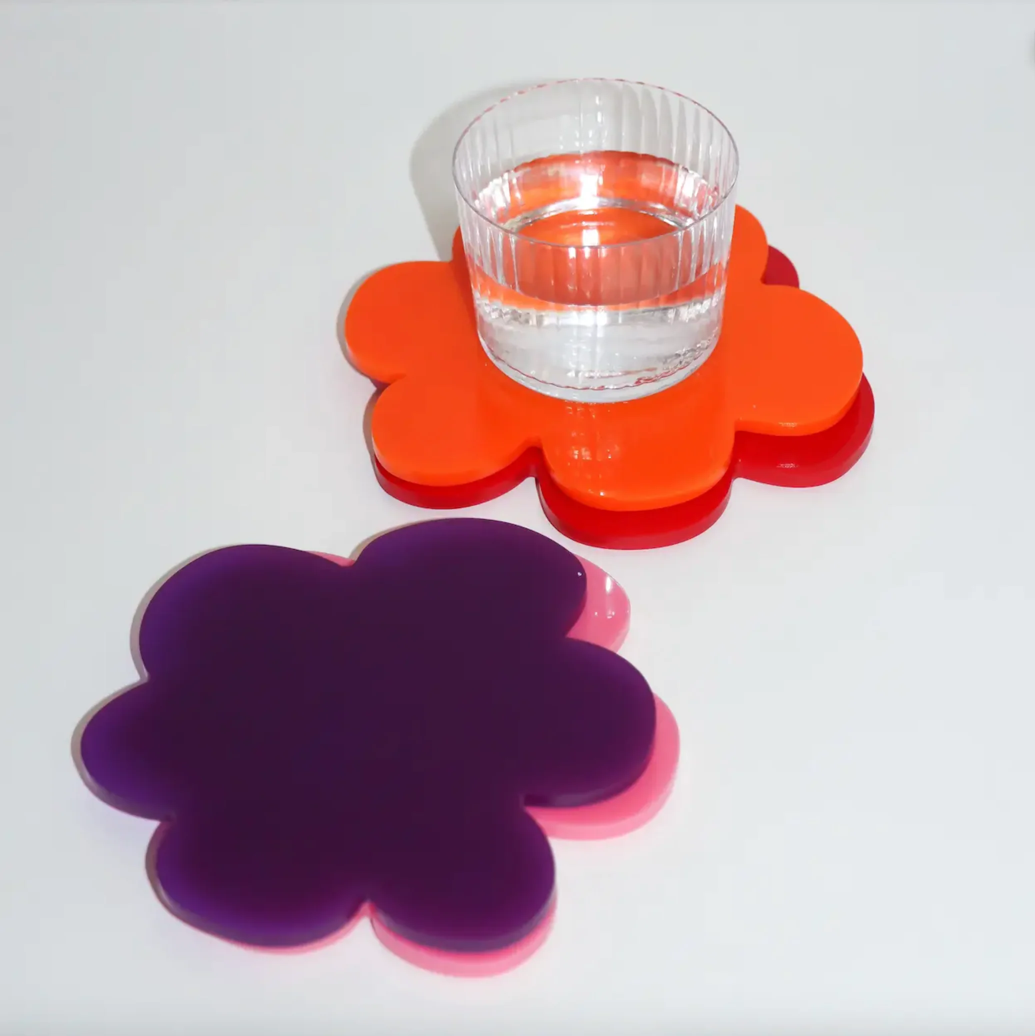 Flower Coaster - Purple - Image 3