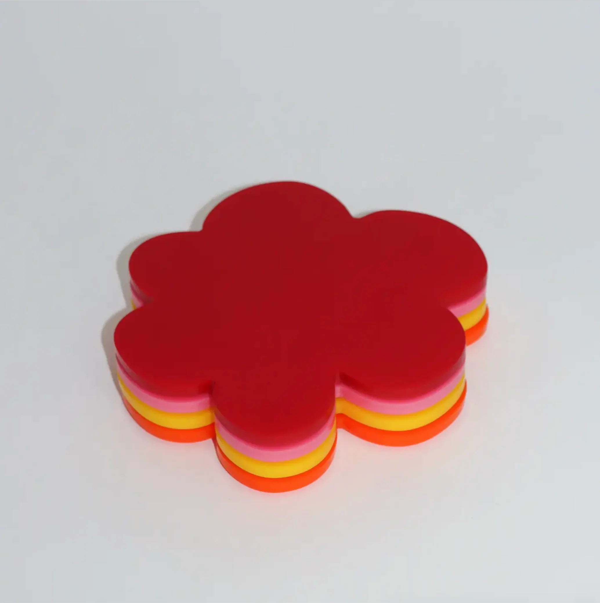 Flower Coaster - Red - Image 5