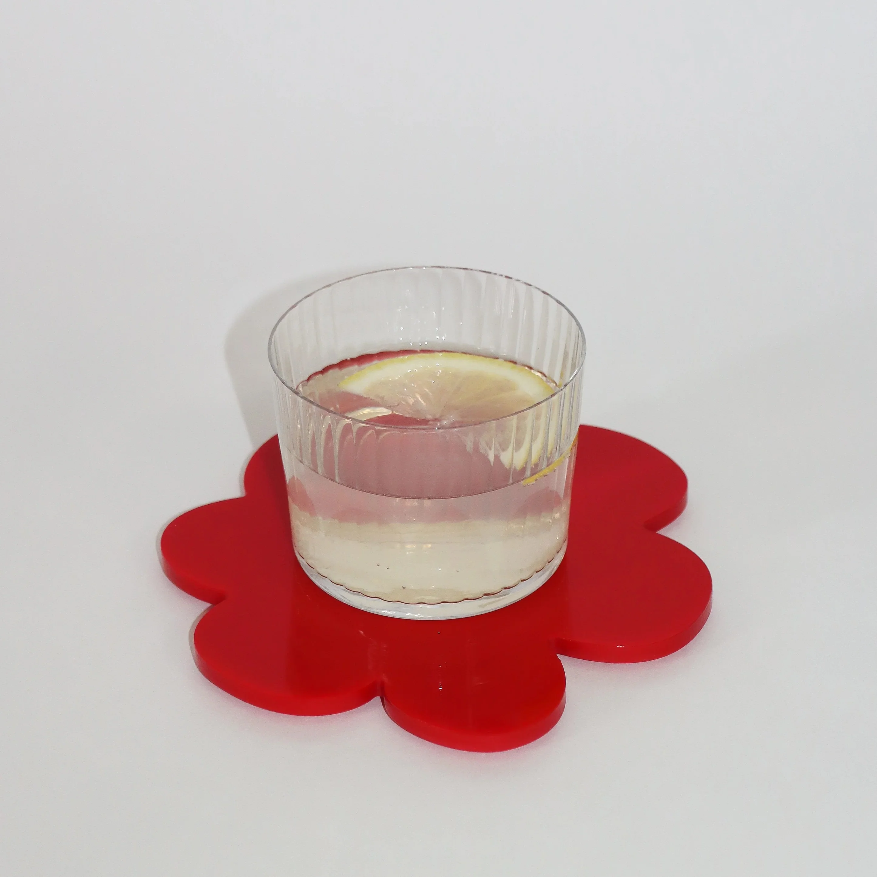 Flower Coaster - Red - Image 6