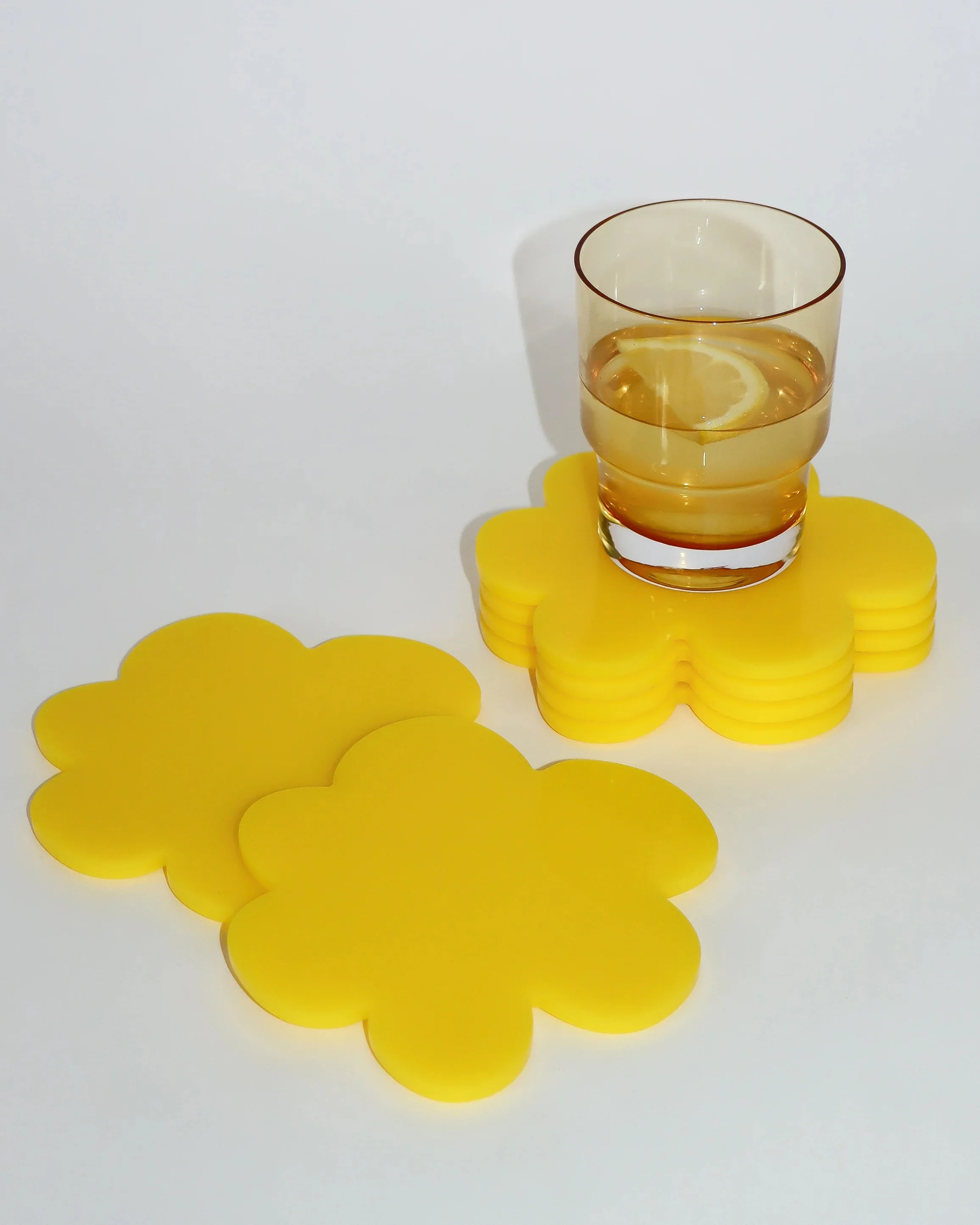 Flower Coaster - Yellow - Image 2
