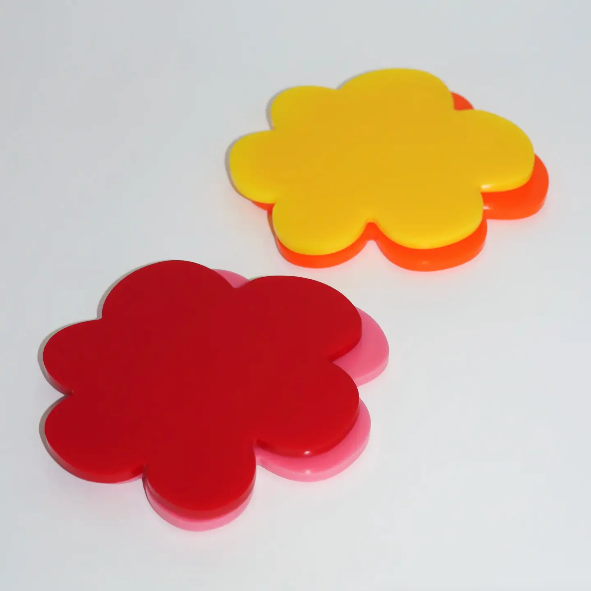 Flower Coaster - Yellow - Image 4